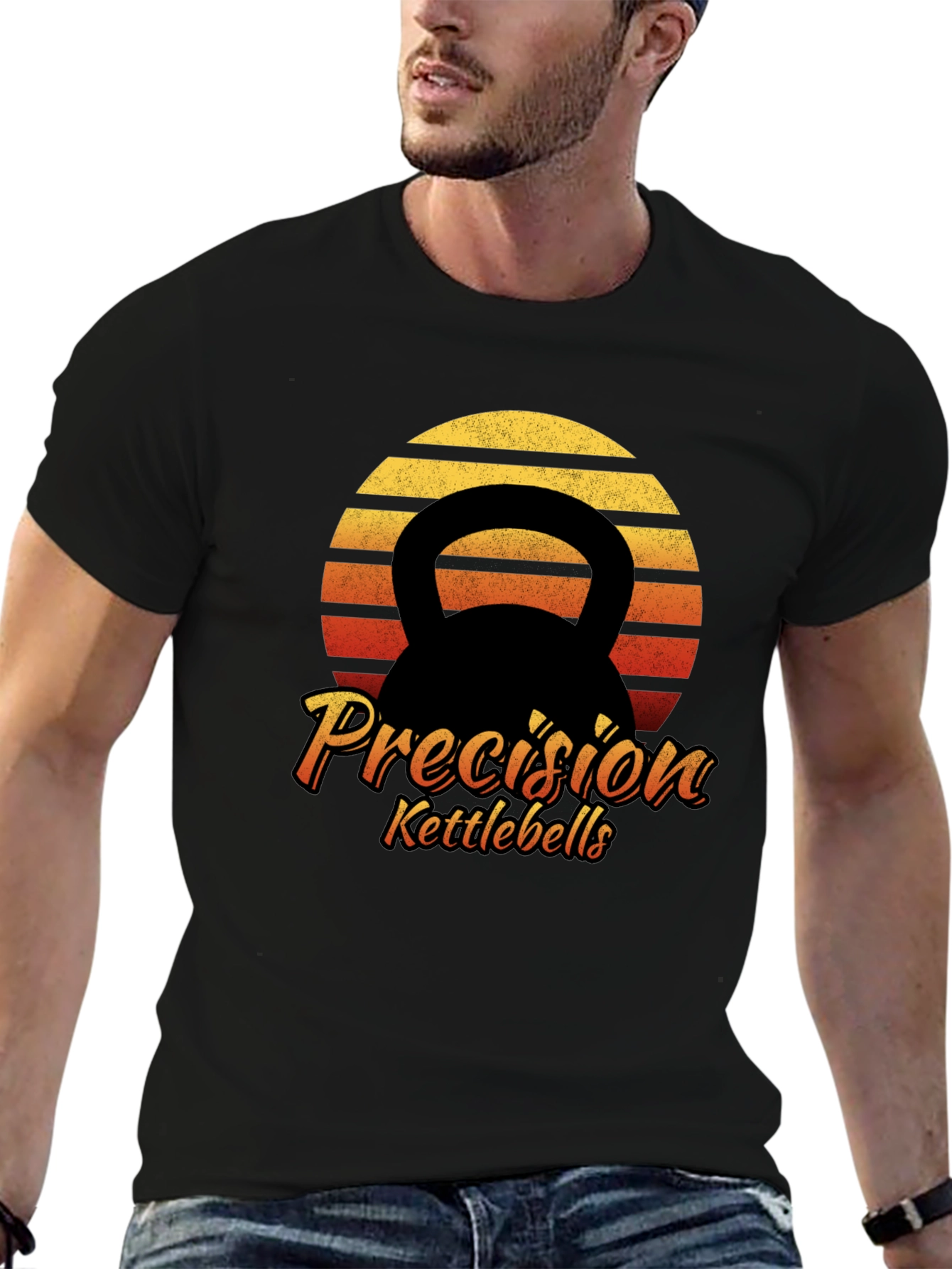 Precision Kettlebells Retro Graphic Tee