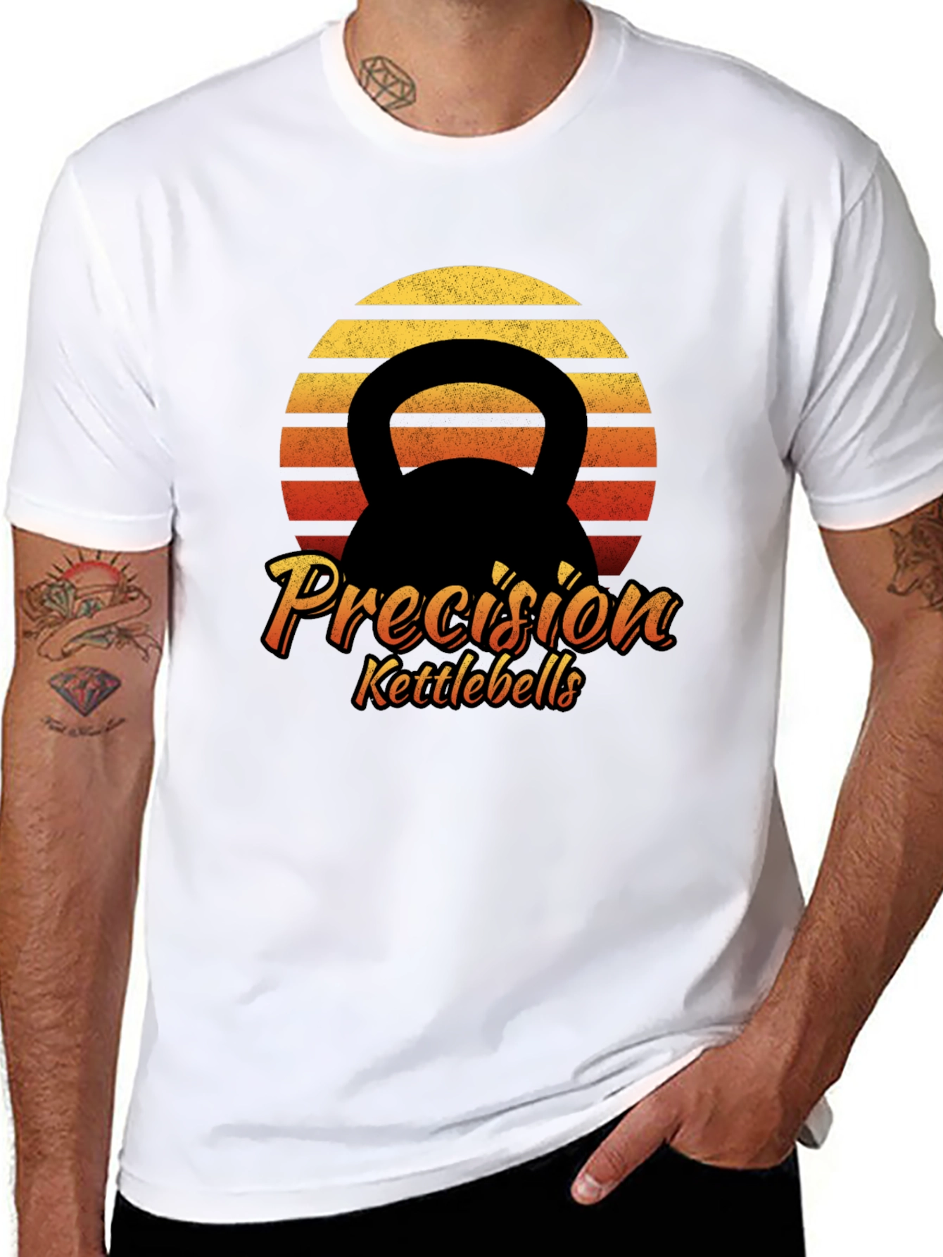 Precision Kettlebells Retro Graphic Tee