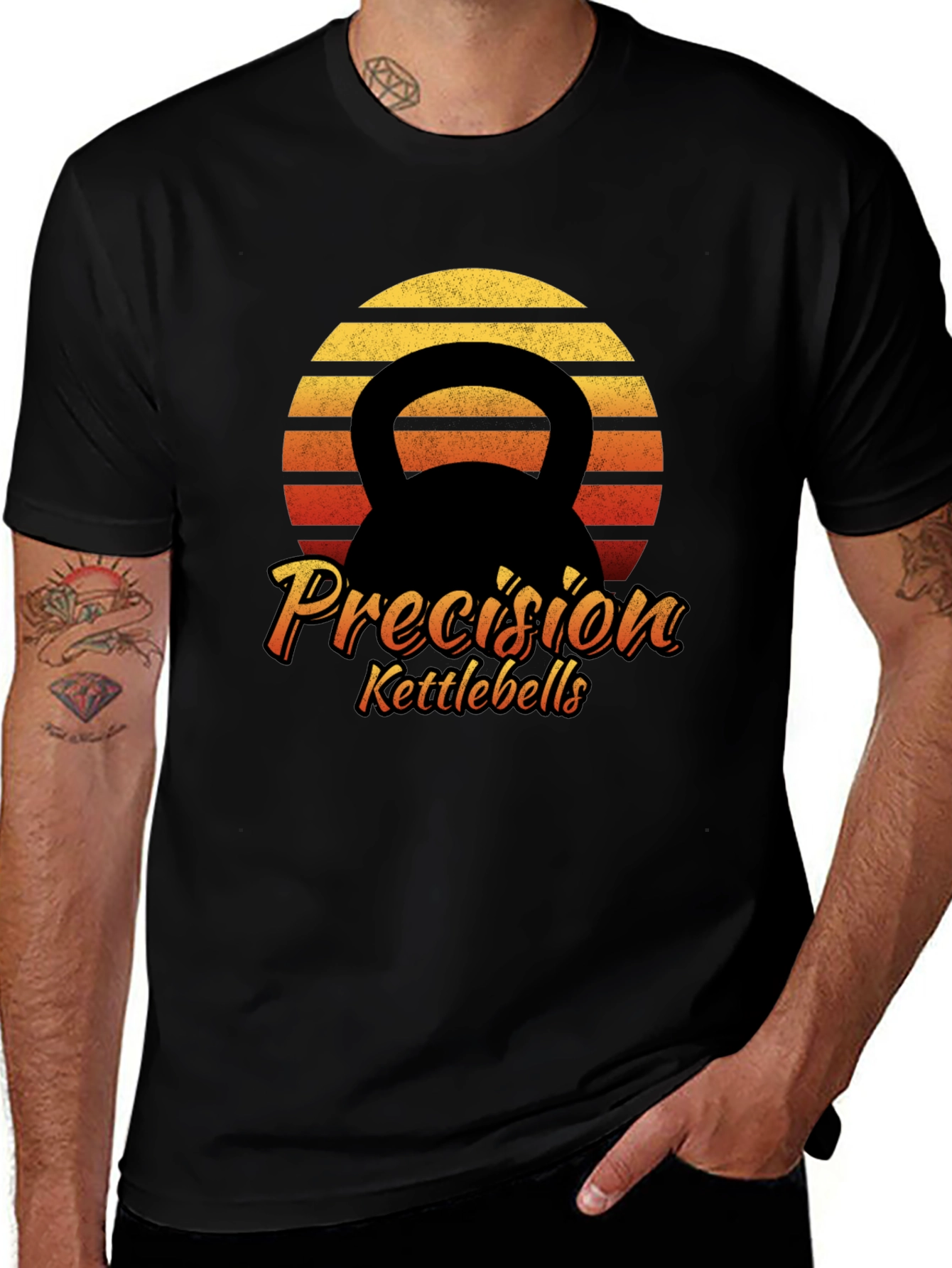 Precision Kettlebells Retro Graphic Tee