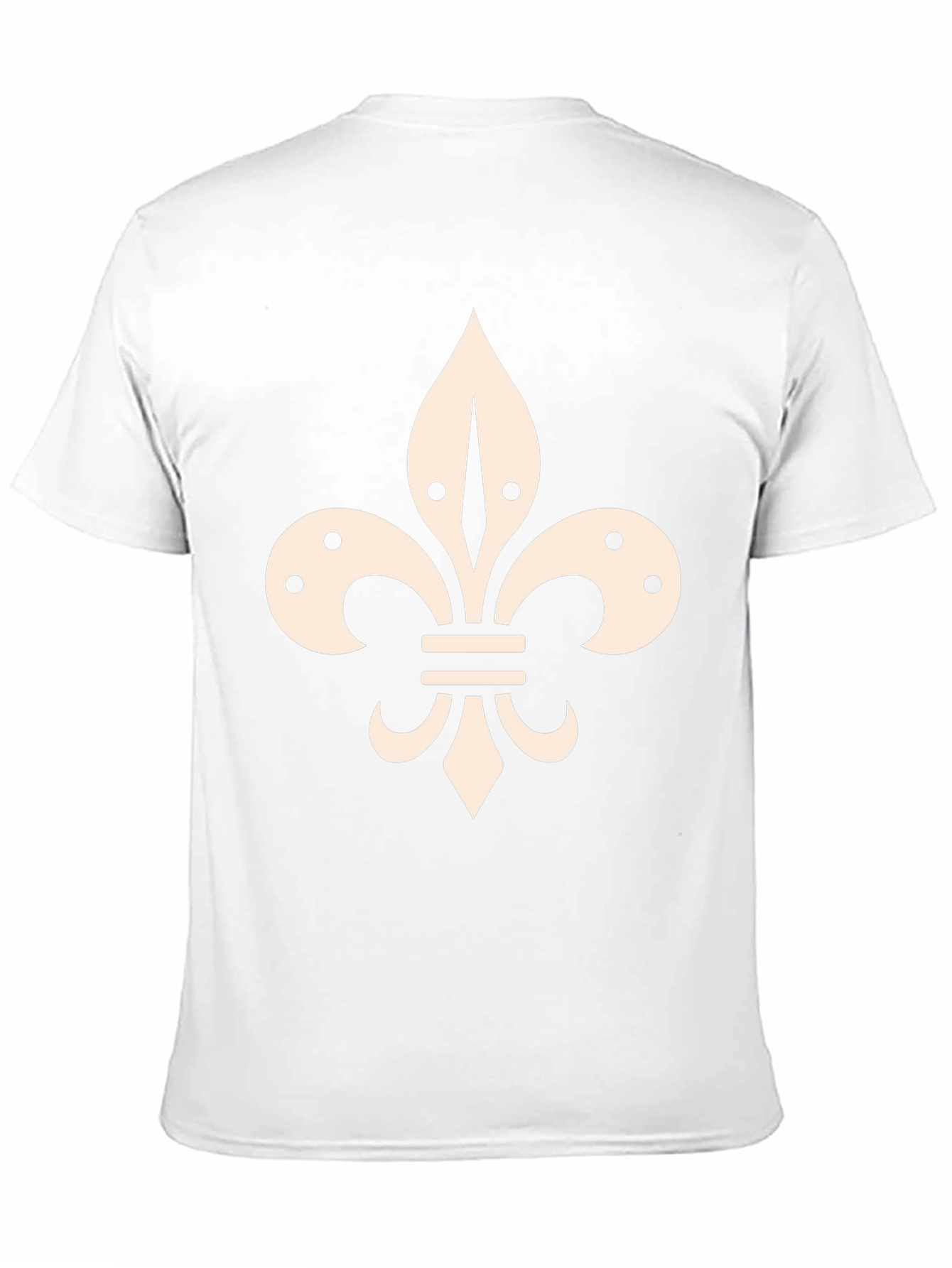 Fleur-de-lis Graphic Tee - Stylish Black T-Shirt