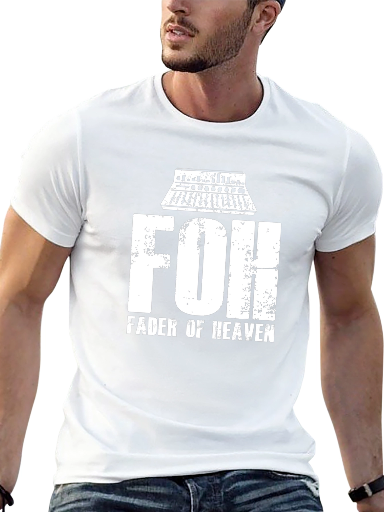 FOH Fader of Heaven Black T-Shirt