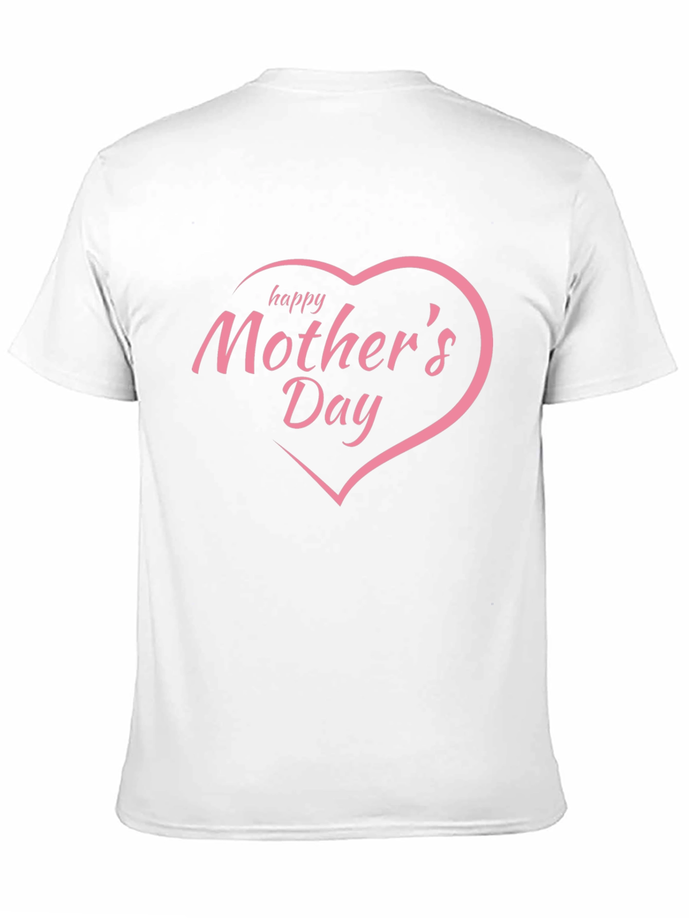 Happy Mothers Day Pink Heart T-Shirt