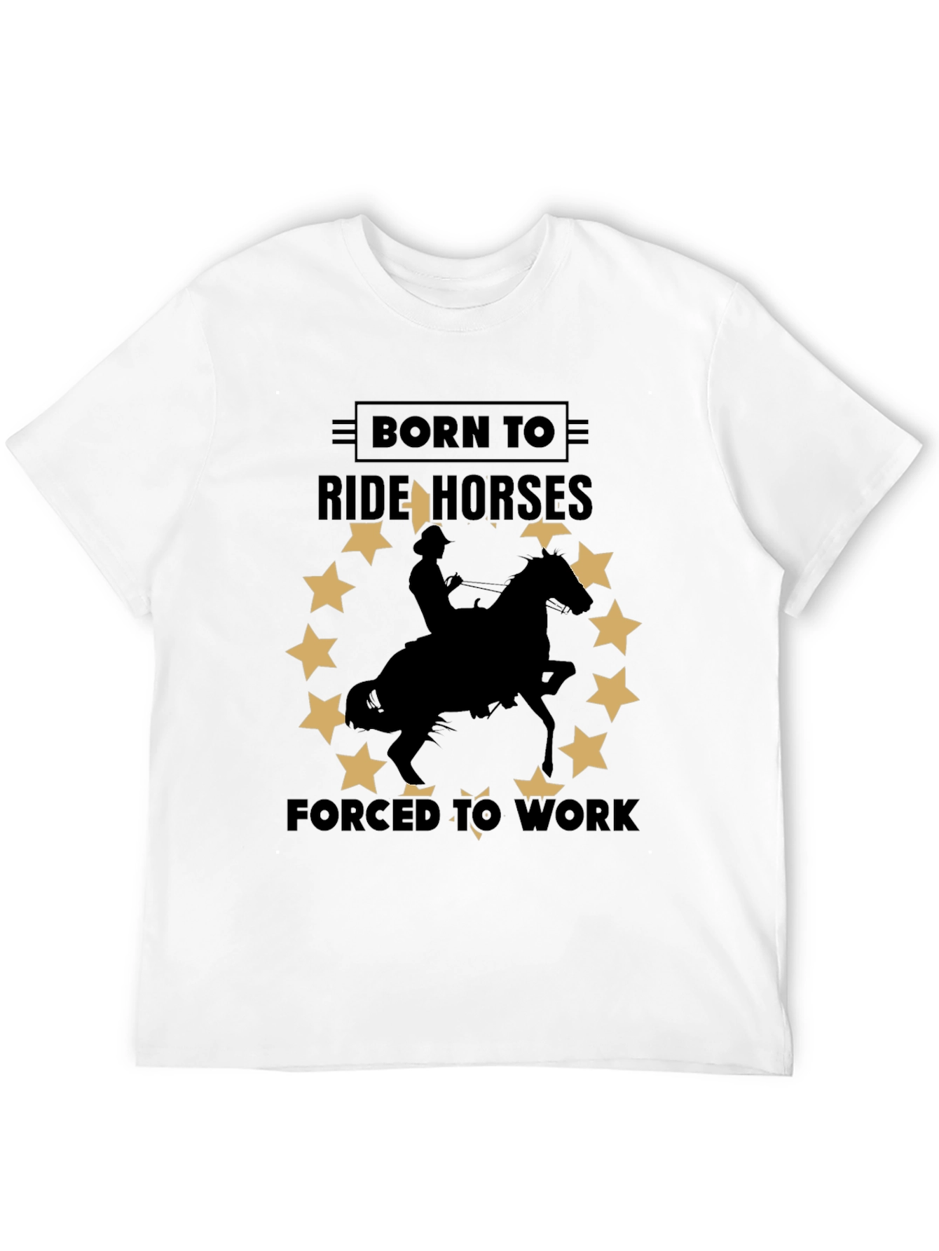 Born To Ride Horses T-Shirt