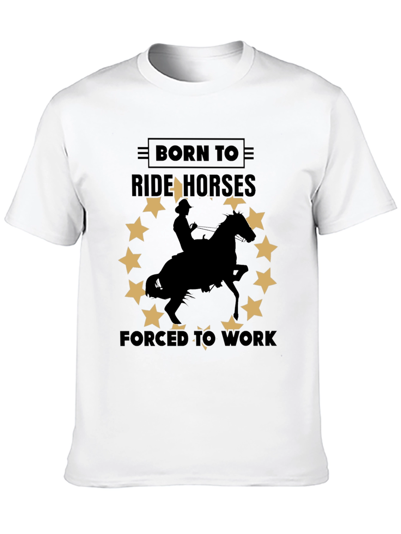 Born To Ride Horses T-Shirt
