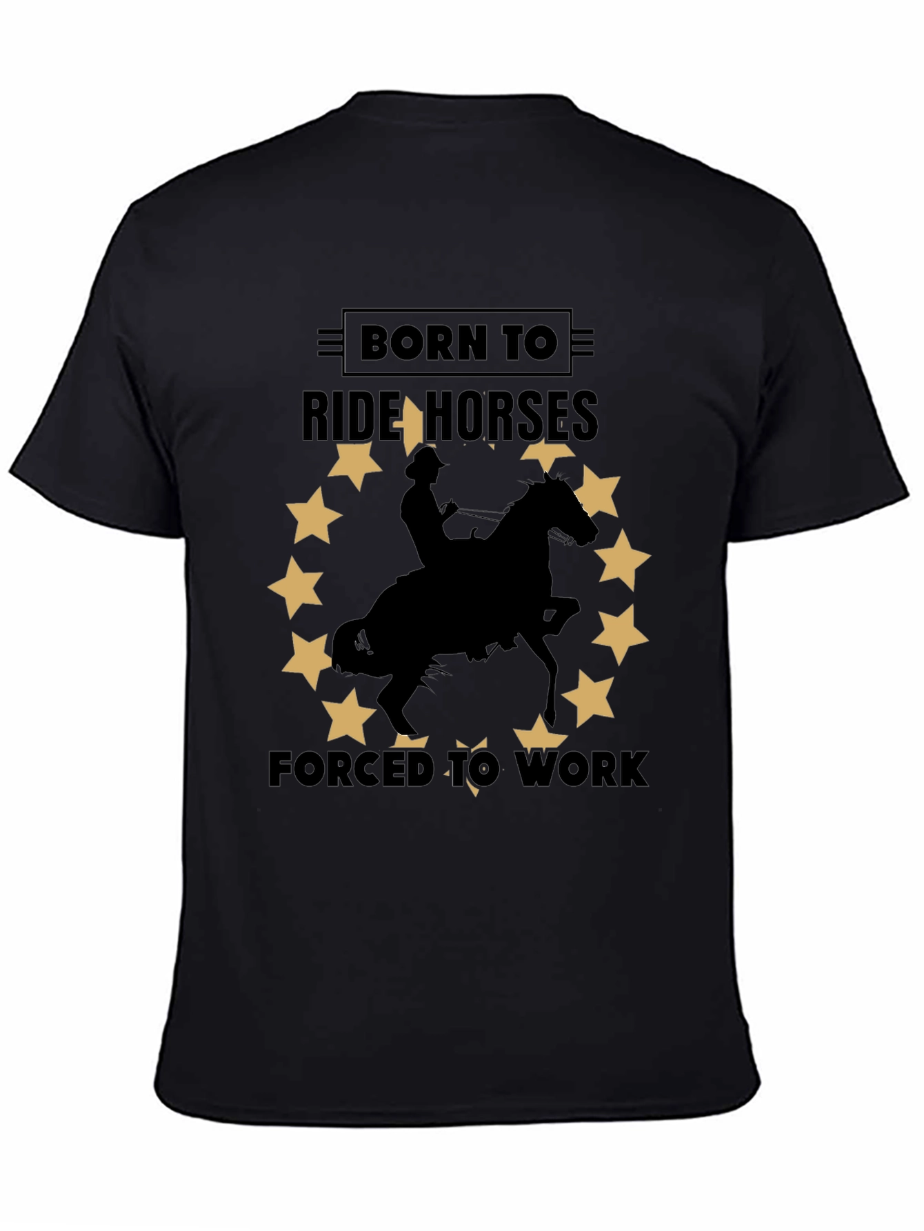 Born To Ride Horses T-Shirt