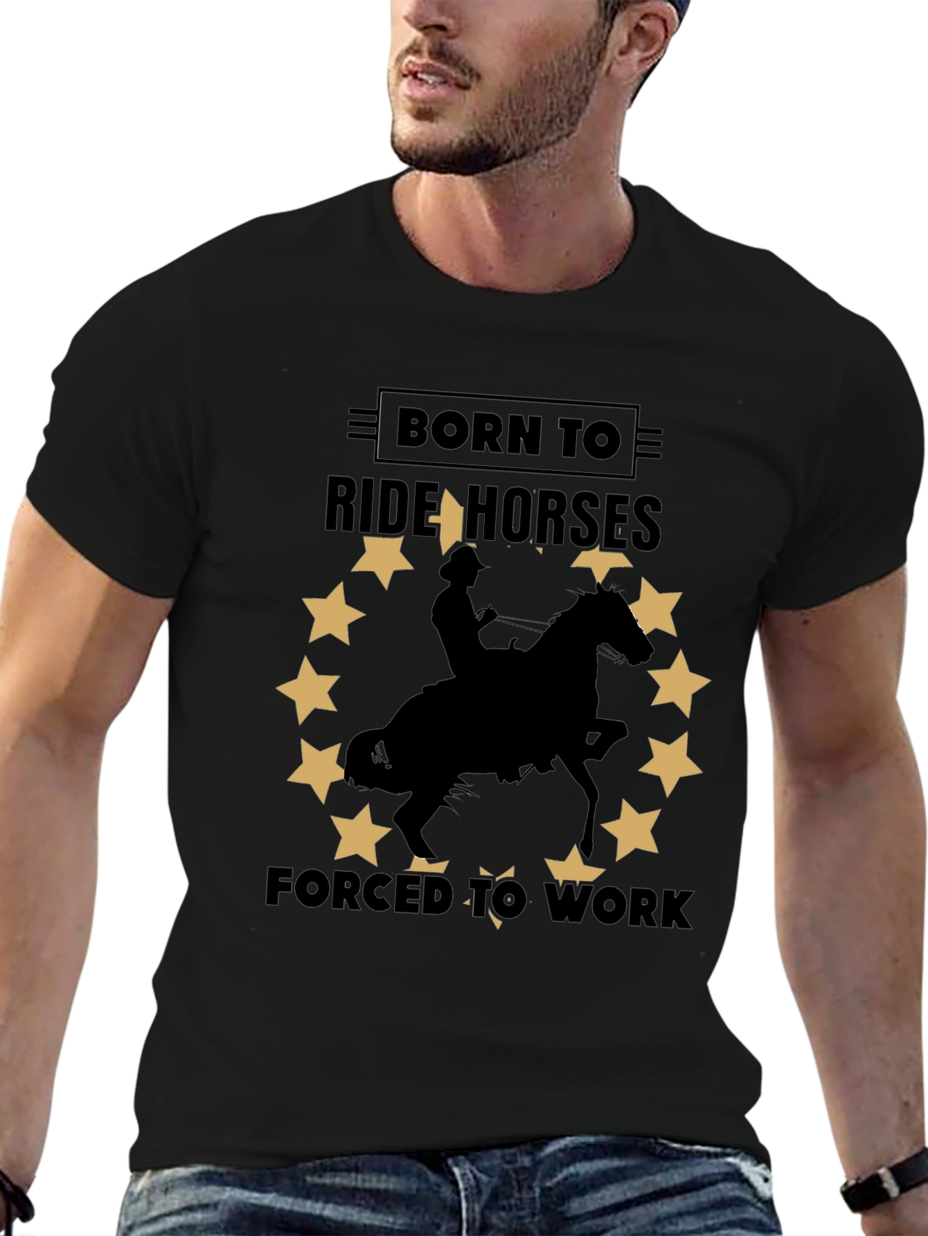 Born To Ride Horses T-Shirt