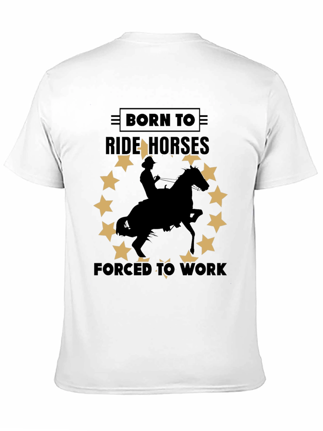 Born To Ride Horses T-Shirt