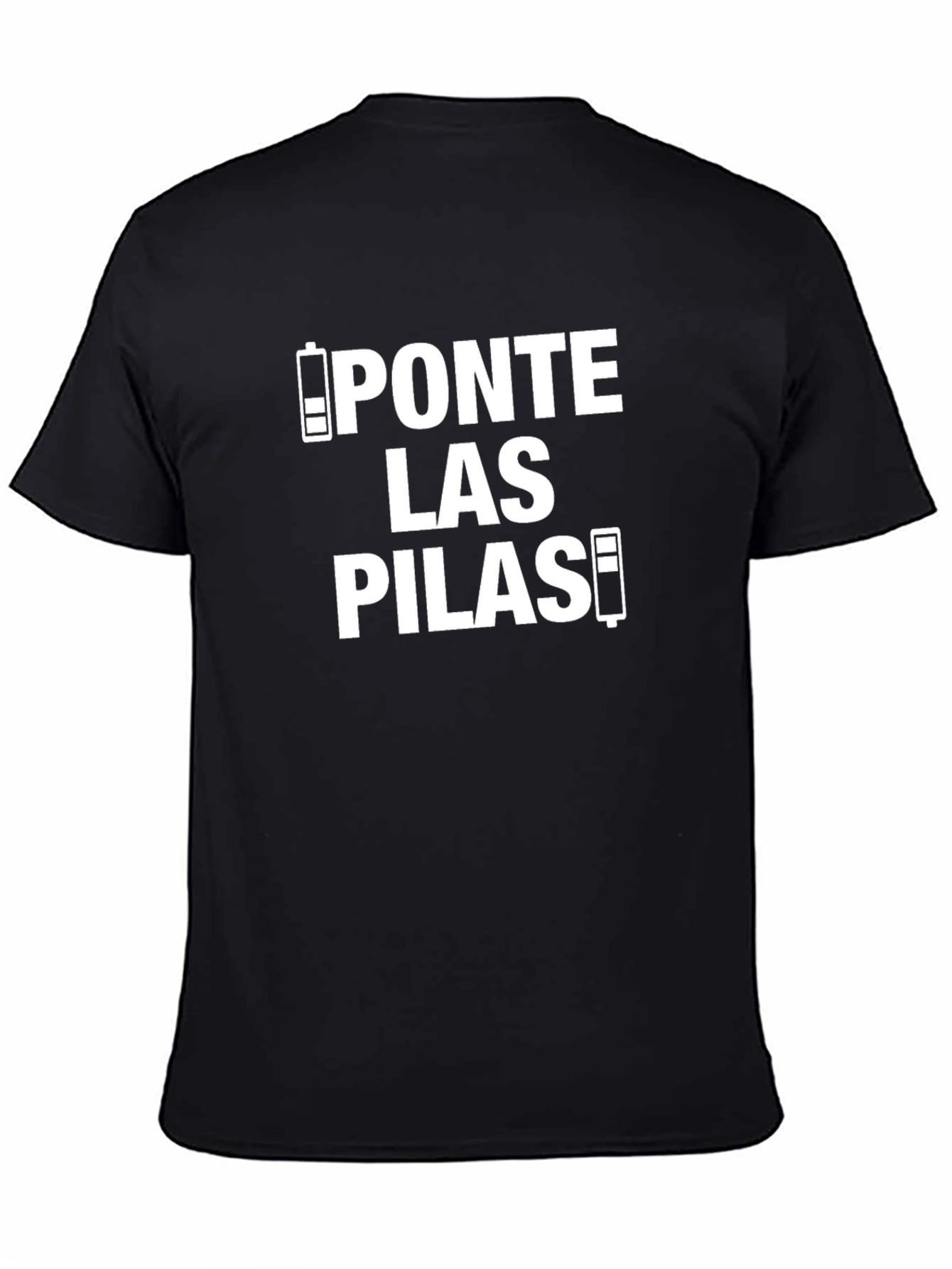 Ponte Las Pilas Graphic T-Shirt - Black Crew Neck