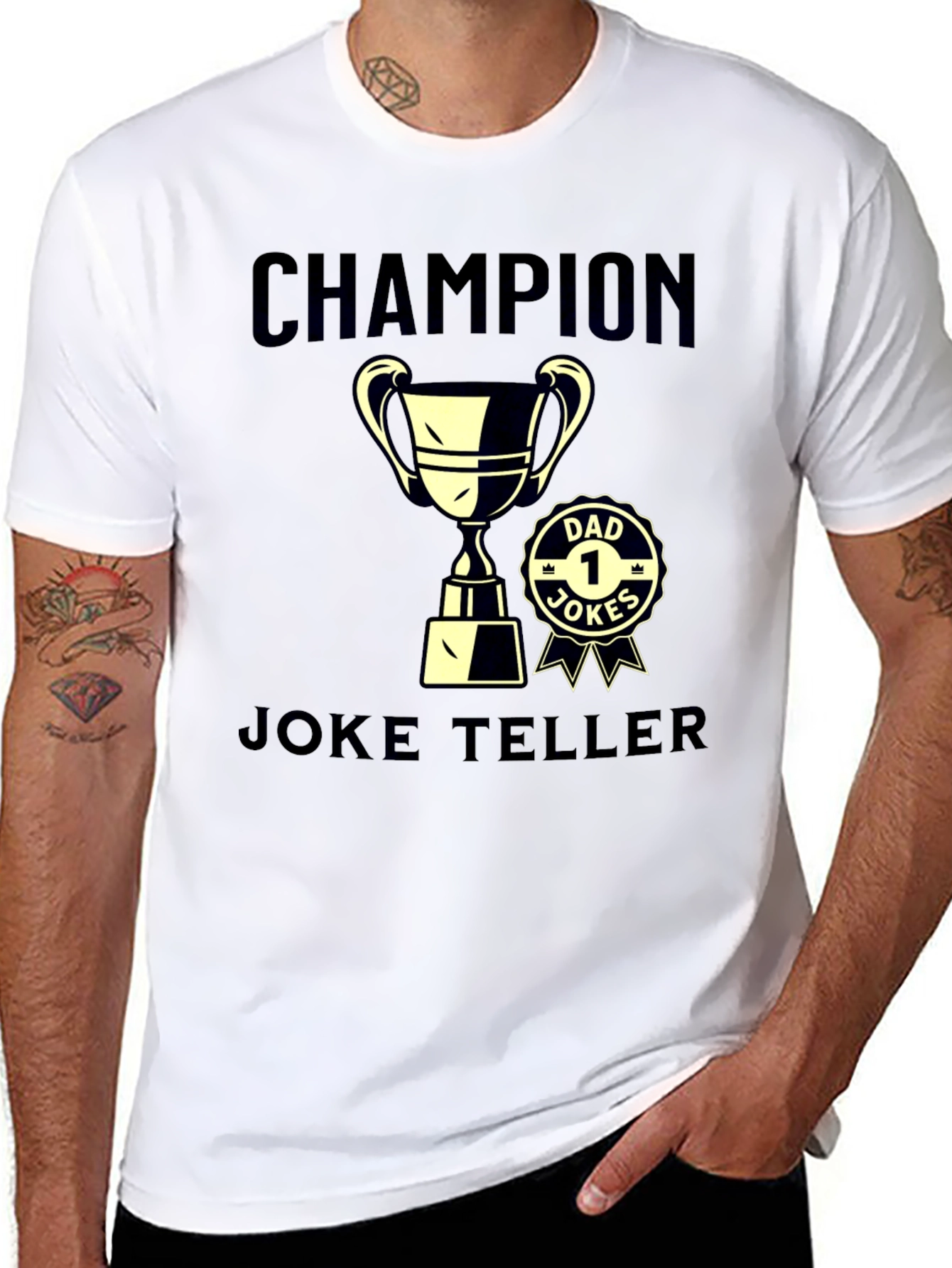 Dad Joke Teller Champion T-Shirt