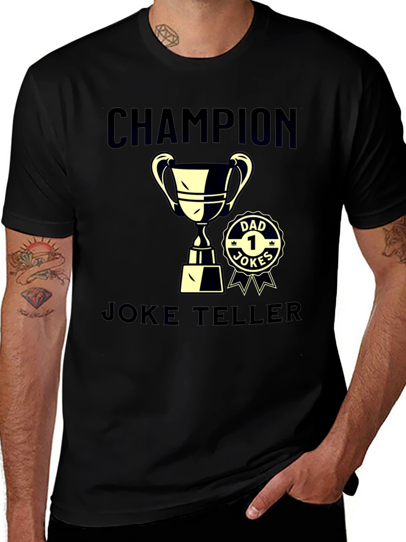 Dad Joke Teller Champion T-Shirt