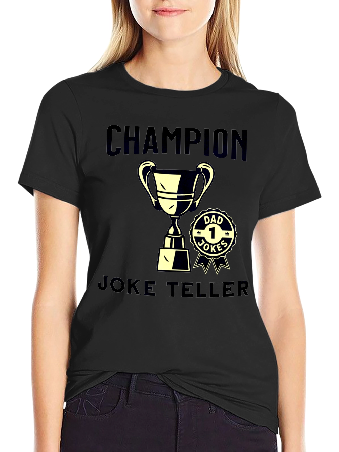 Dad Joke Teller Champion T-Shirt