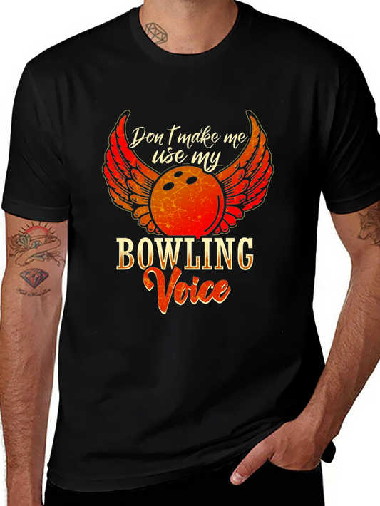 Bowling Voice Graphic T-Shirt