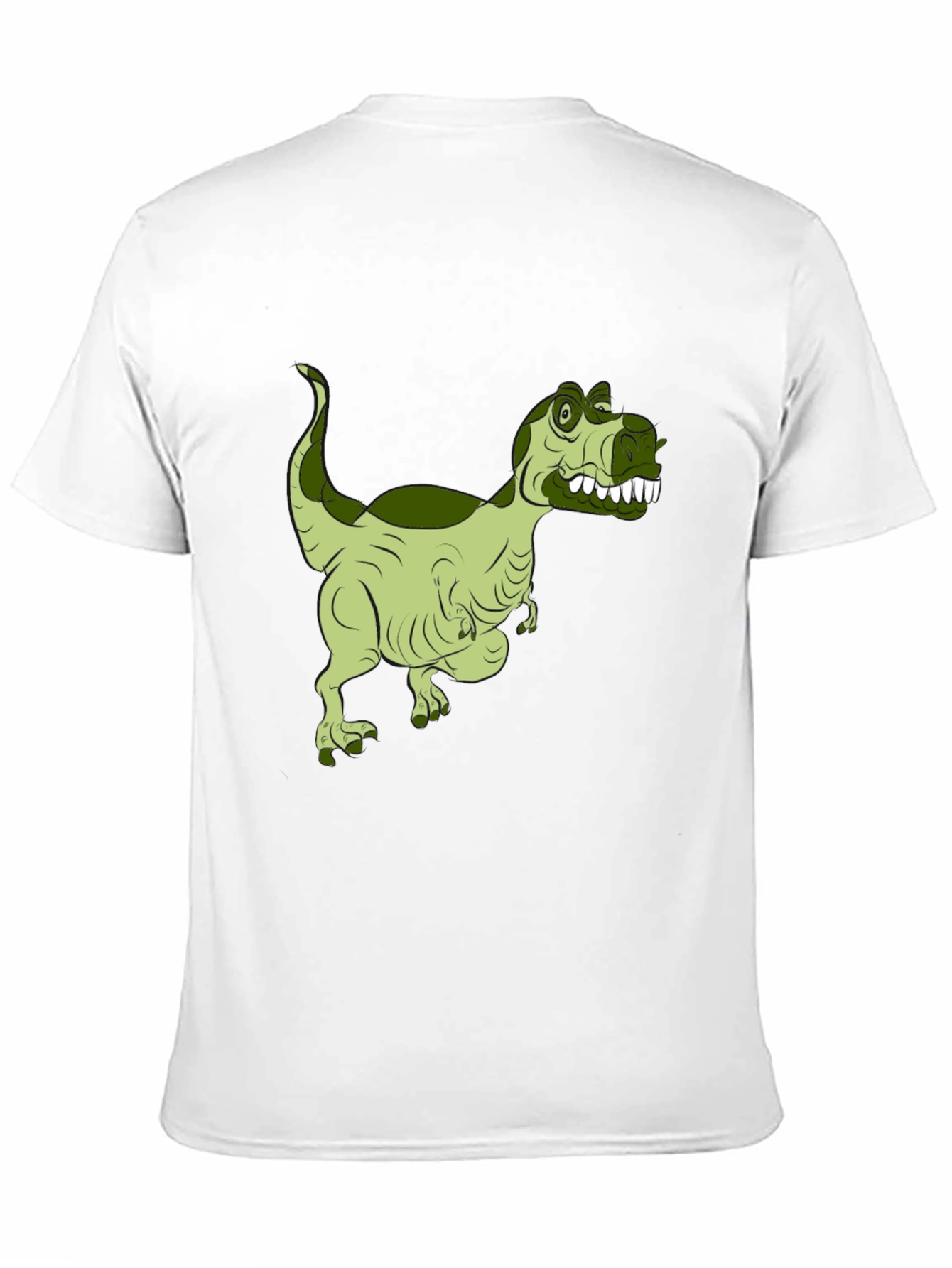 Dinosaur Graphic Print Black T-Shirt