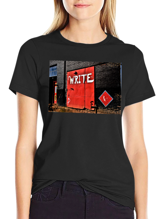 Urban Art Tee - Write on Brick