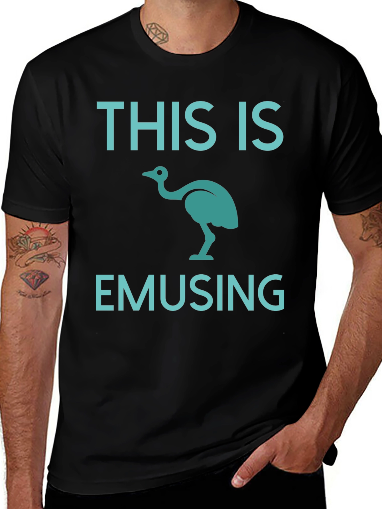 This Is Emusing - Mens Graphic Tee