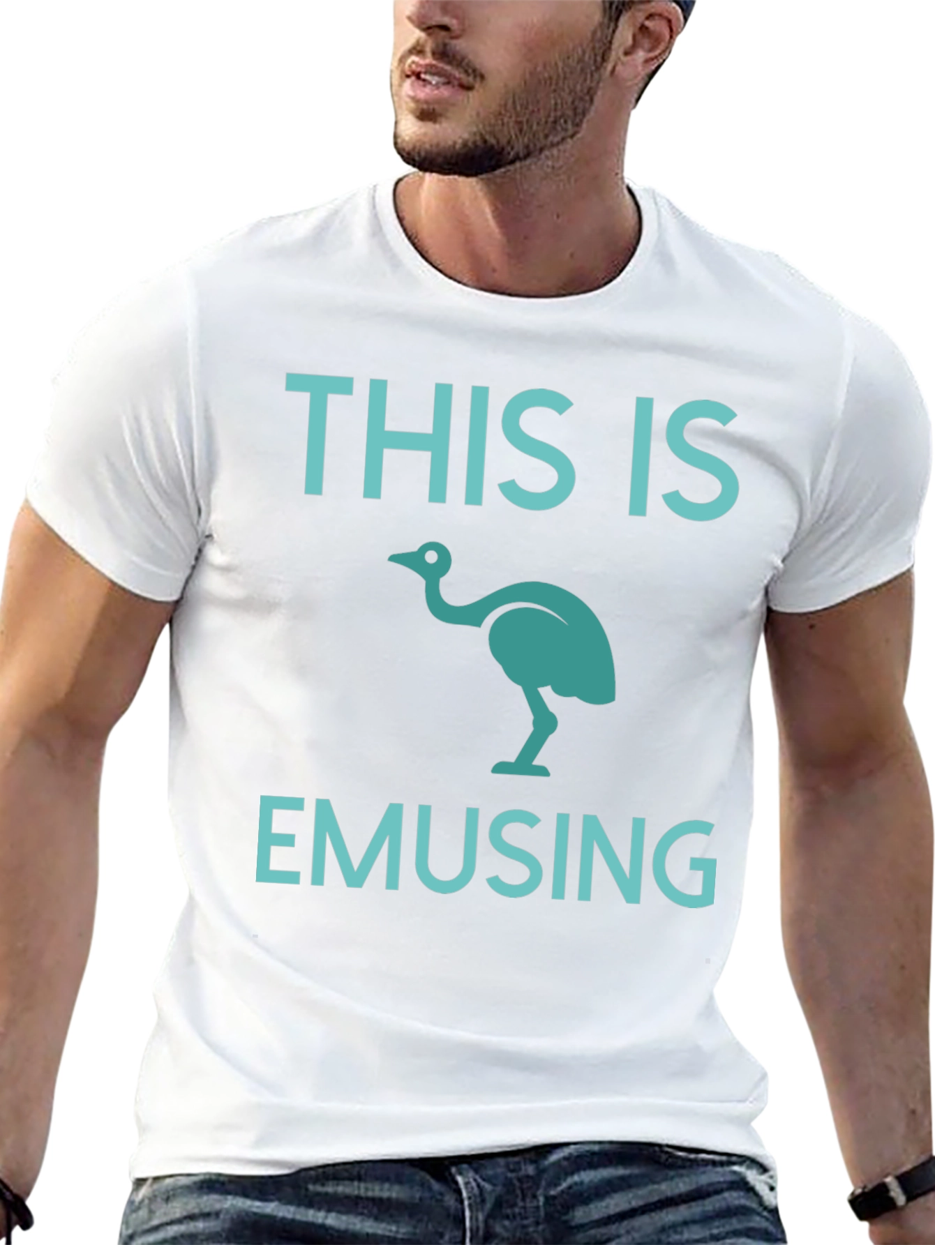 This Is Emusing - Mens Graphic Tee