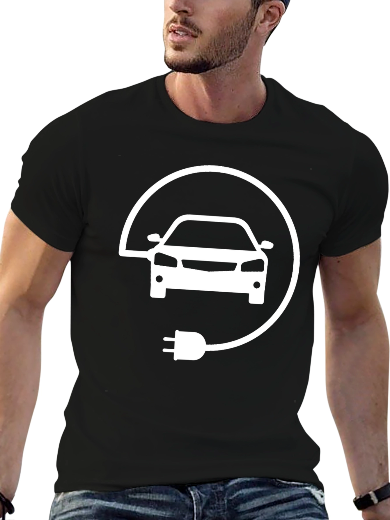 Electric Car T-Shirt - Charge Up Your Style!