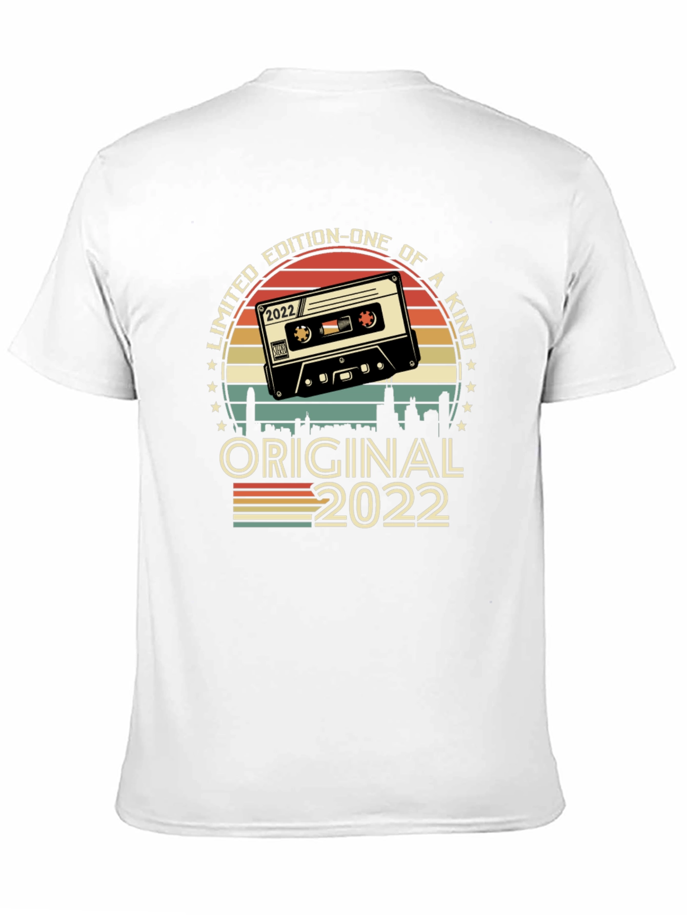 Original 2022 Limited Edition Retro Cassette T-Shirt