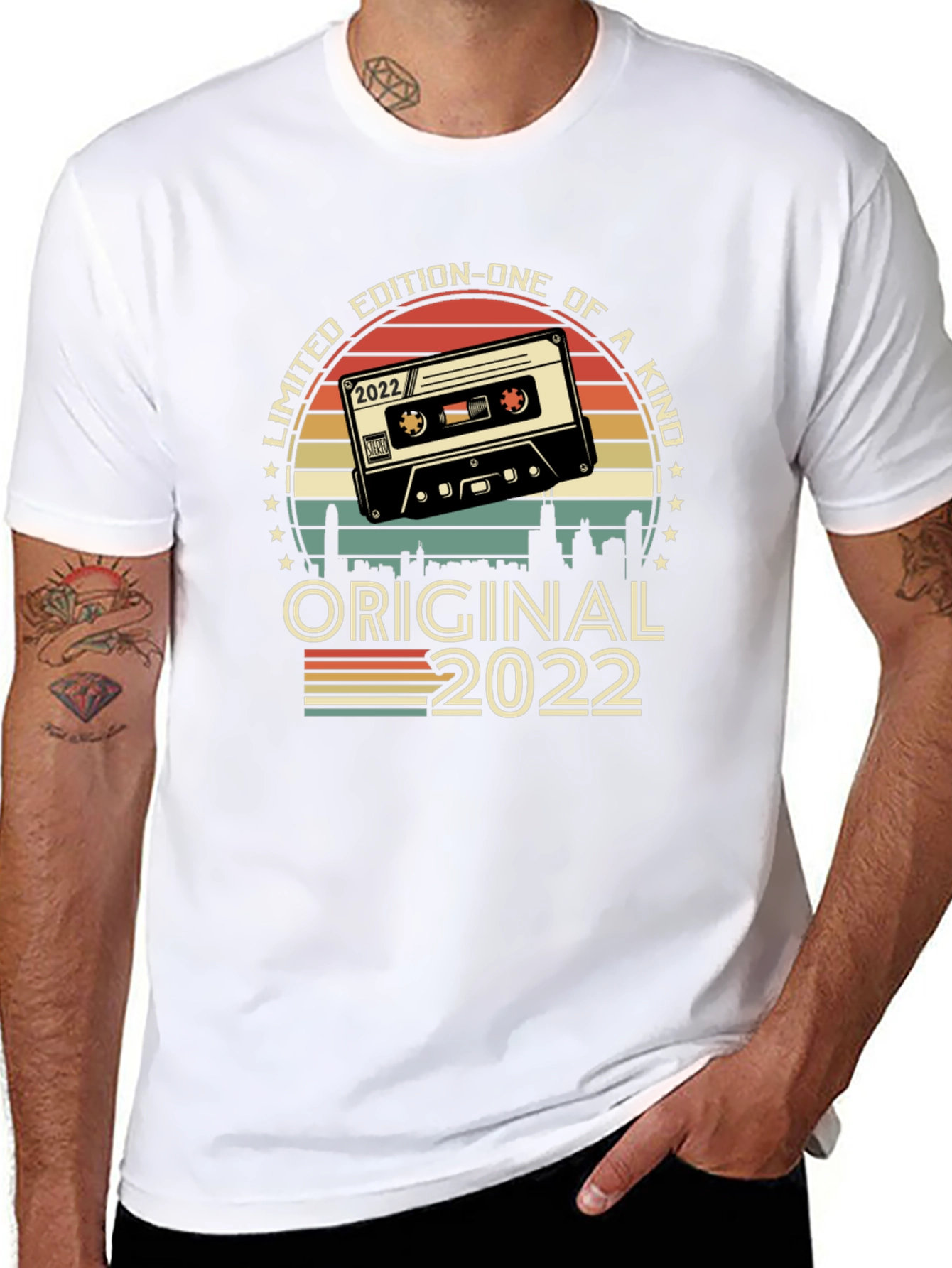 Original 2022 Limited Edition Retro Cassette T-Shirt