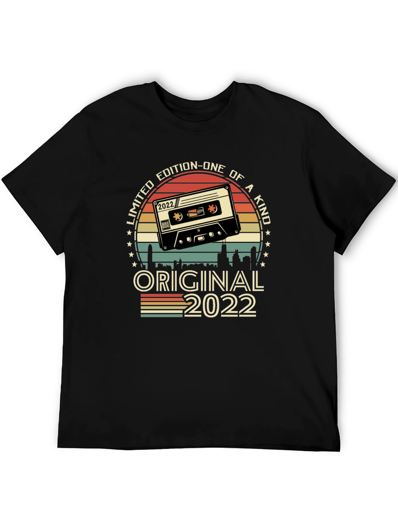 Original 2022 Limited Edition Retro Cassette T-Shirt