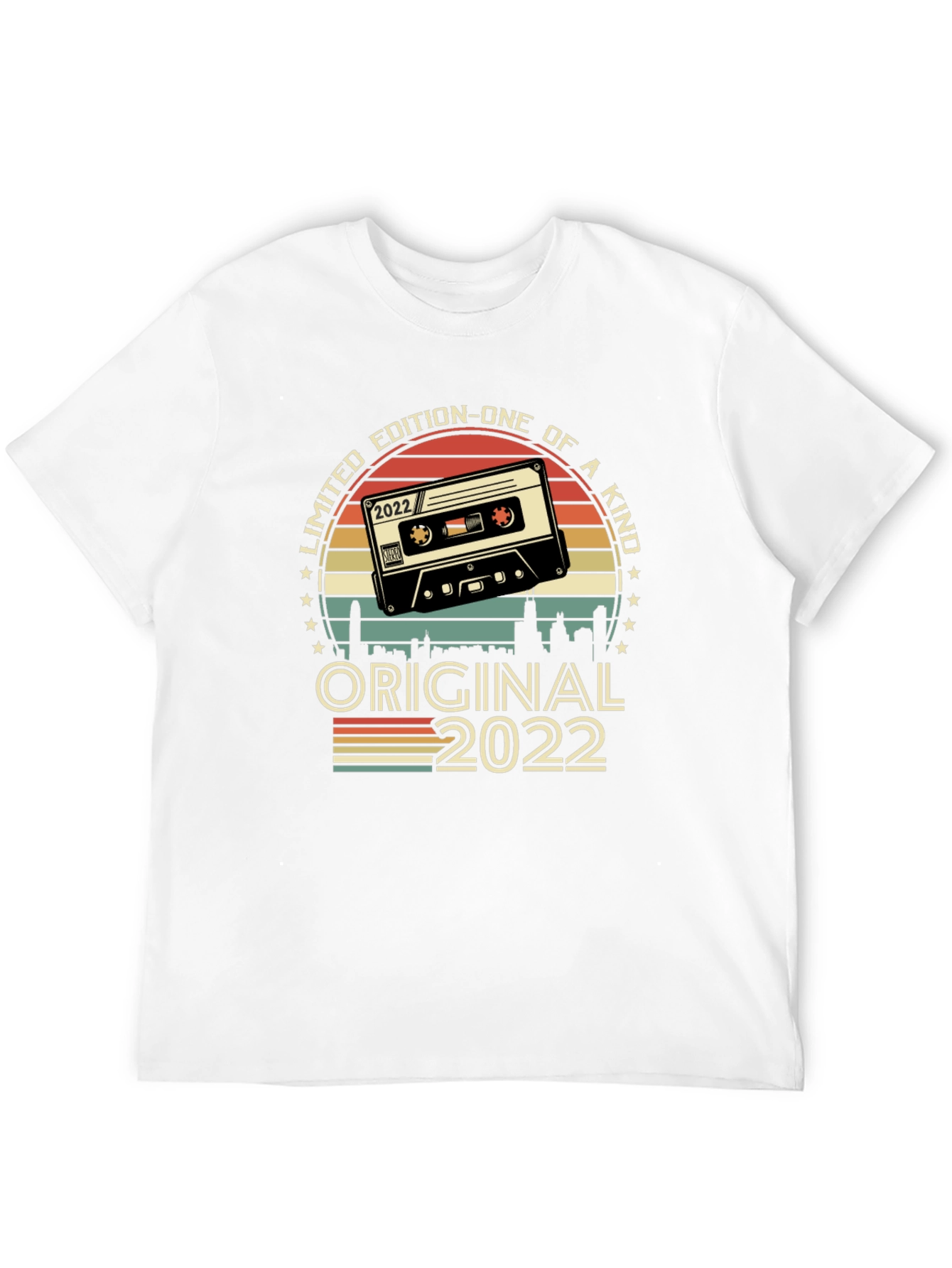 Original 2022 Limited Edition Retro Cassette T-Shirt