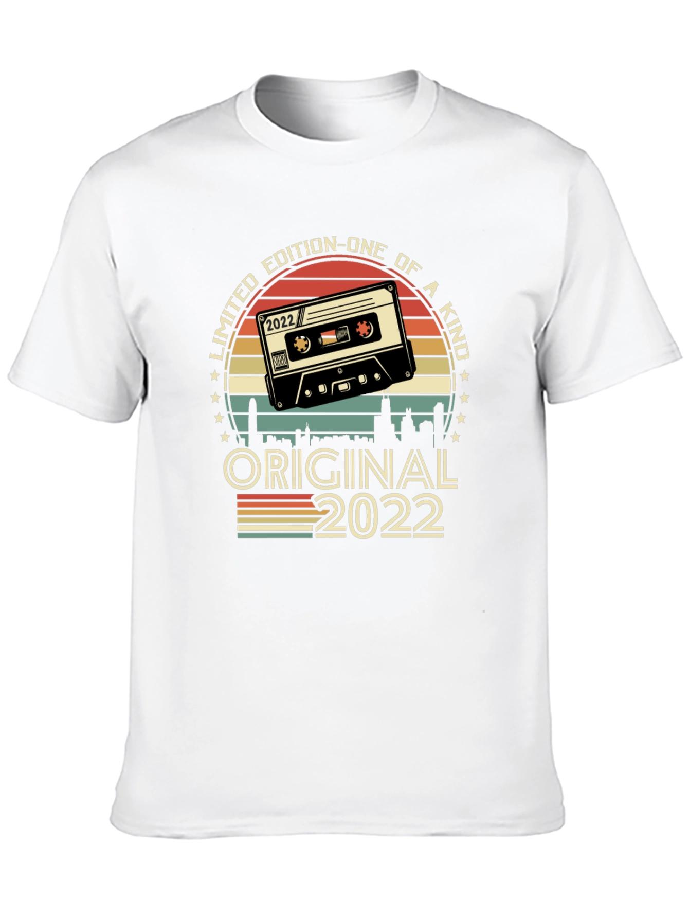 Original 2022 Limited Edition Retro Cassette T-Shirt