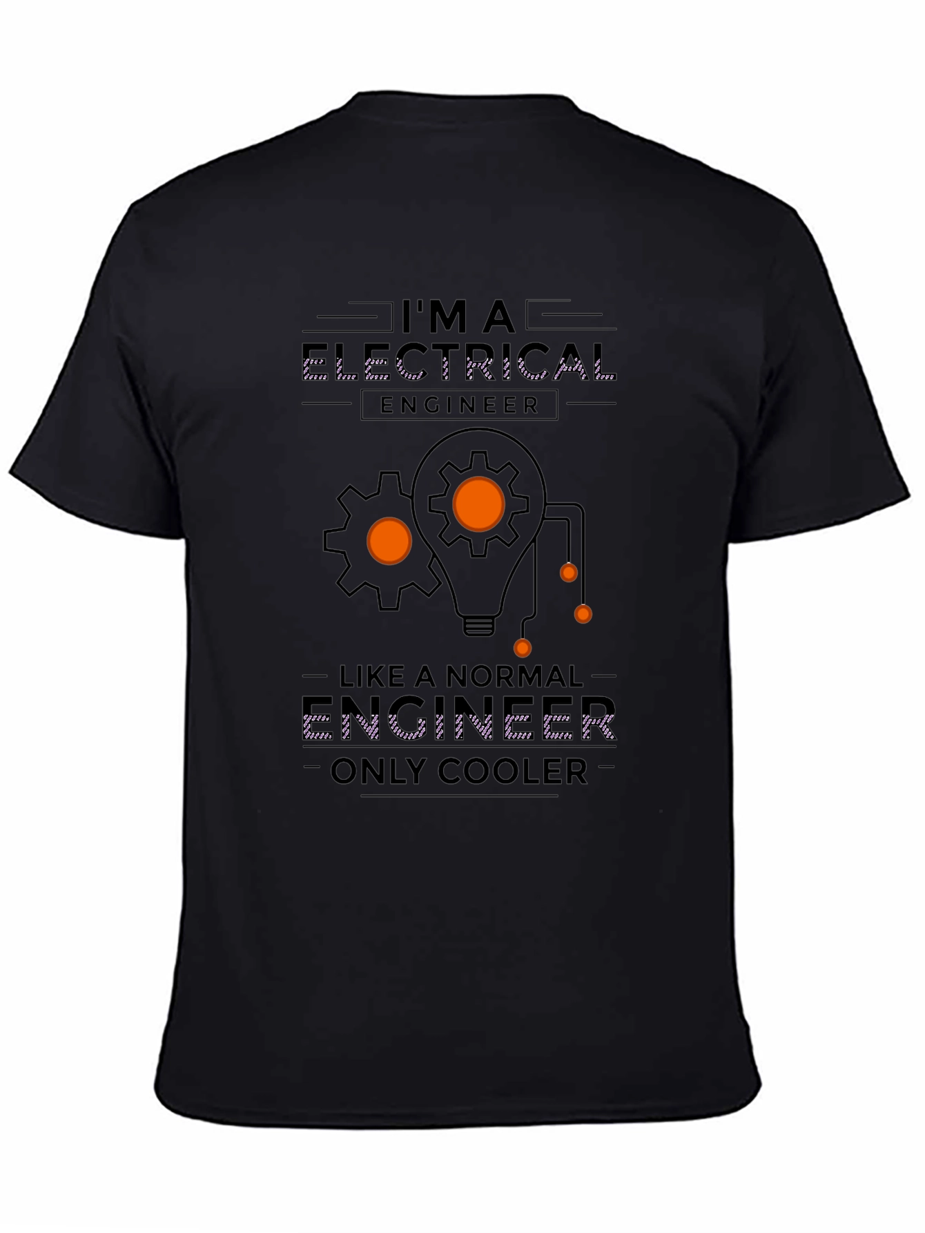 Electrical Engineer Cool T-Shirt - Black
