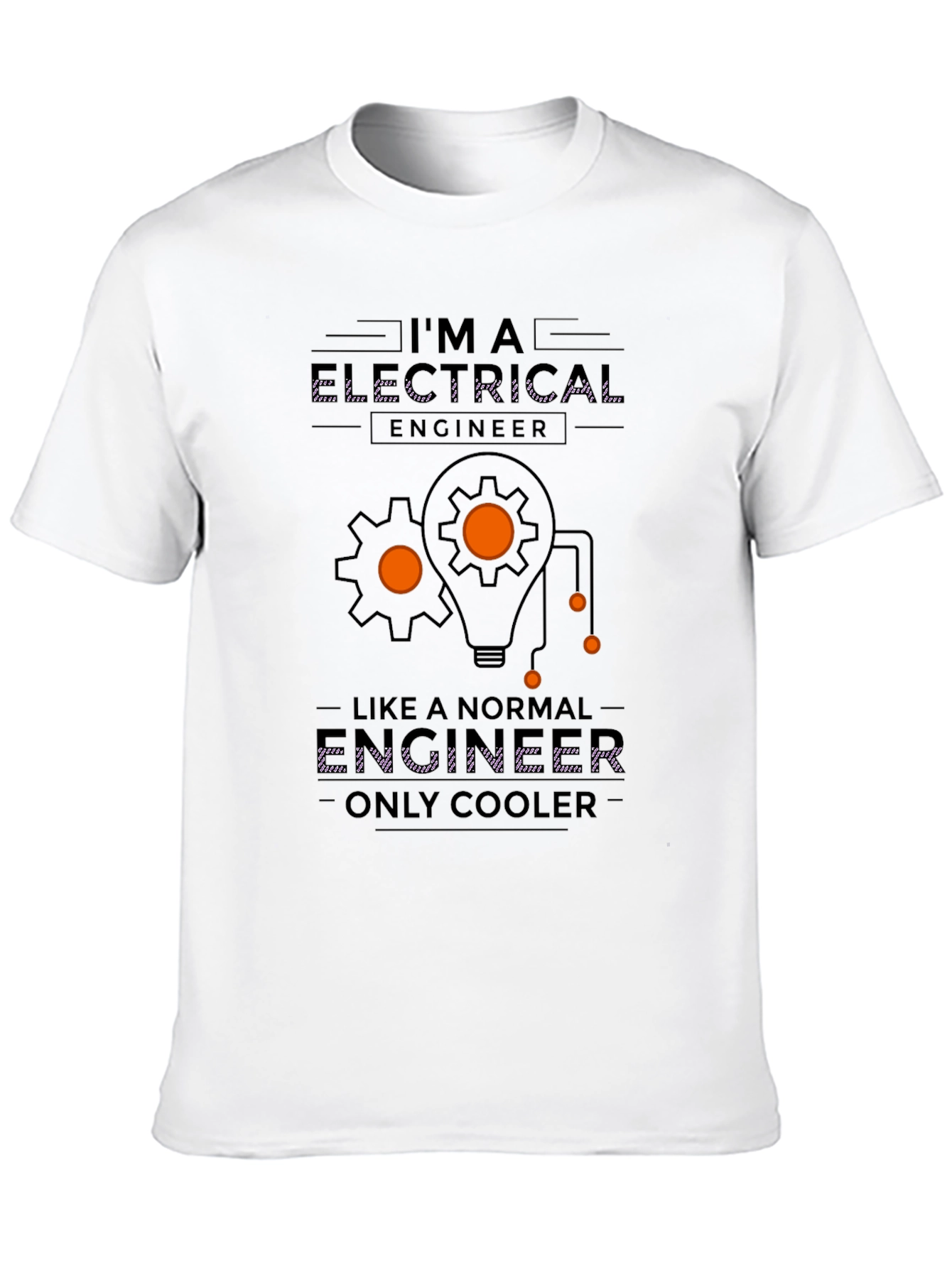 Electrical Engineer Cool T-Shirt - Black
