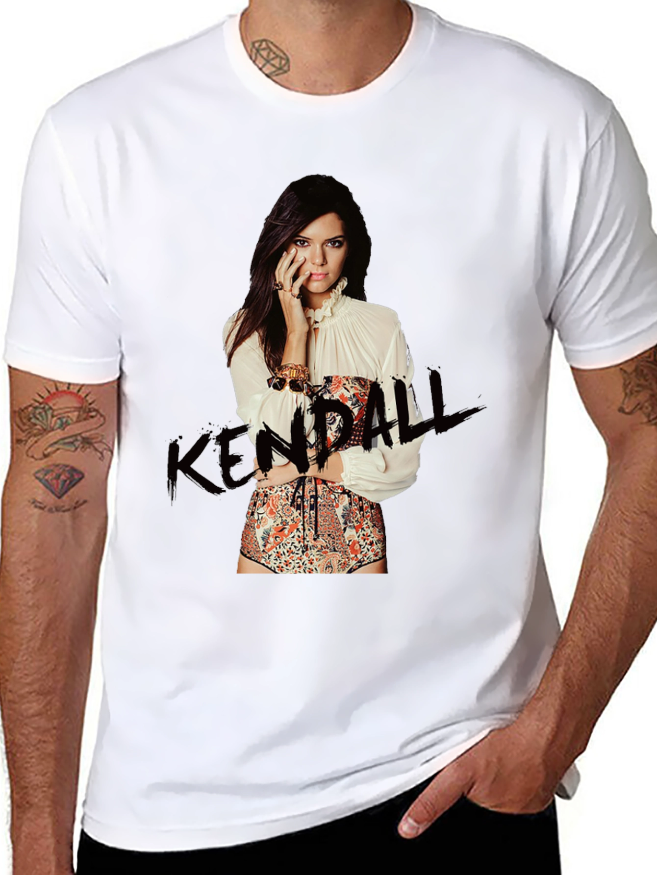 Kendall Jenner Graphic T-Shirt