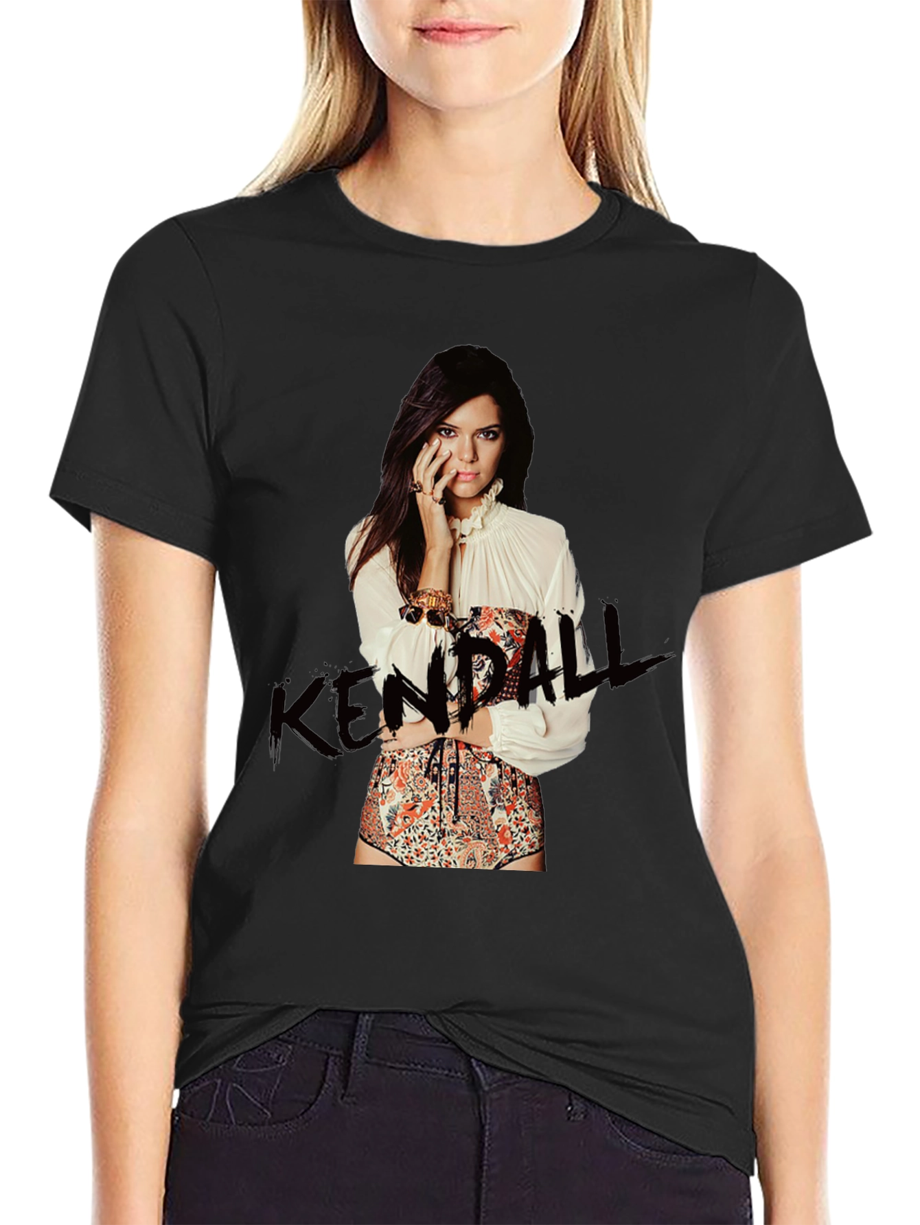 Kendall Jenner Graphic T-Shirt