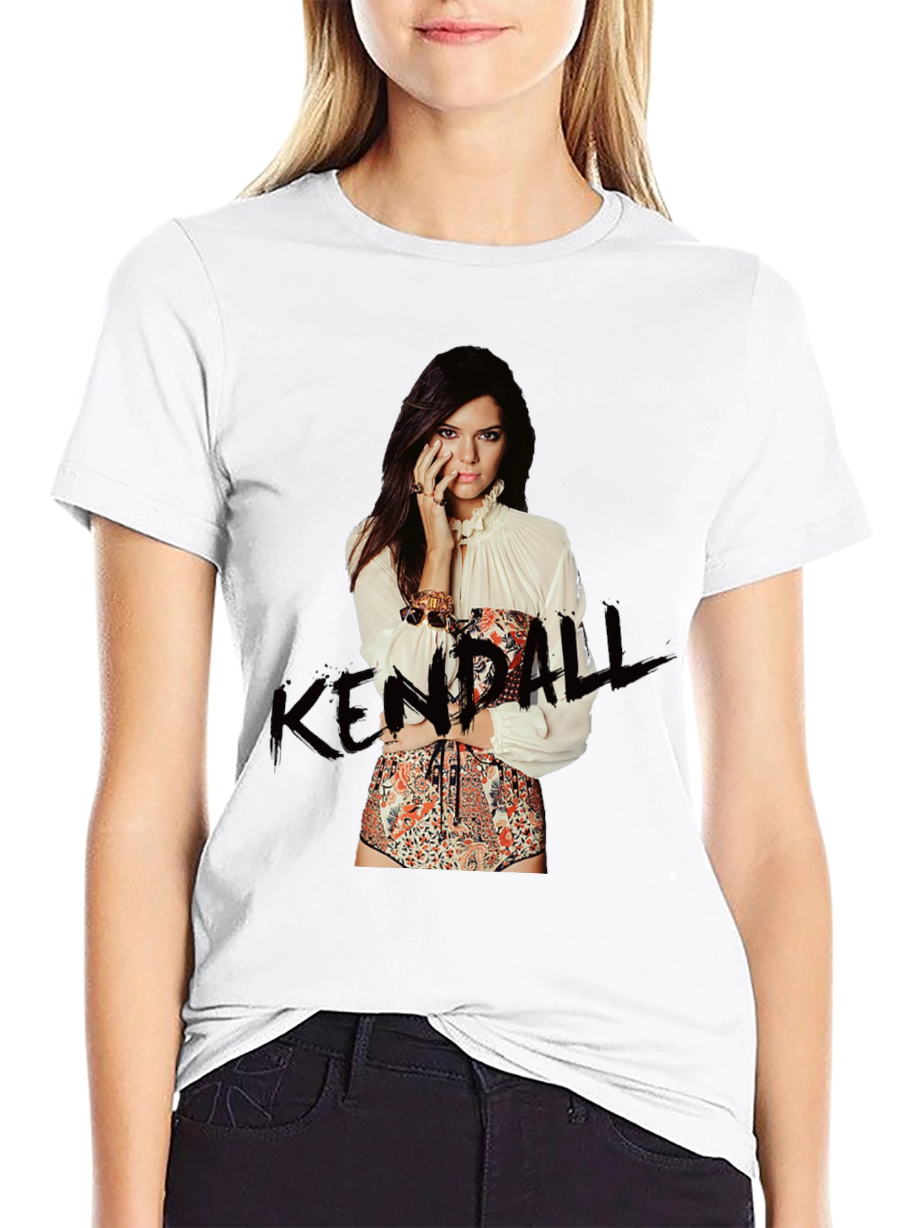Kendall Jenner Graphic T-Shirt