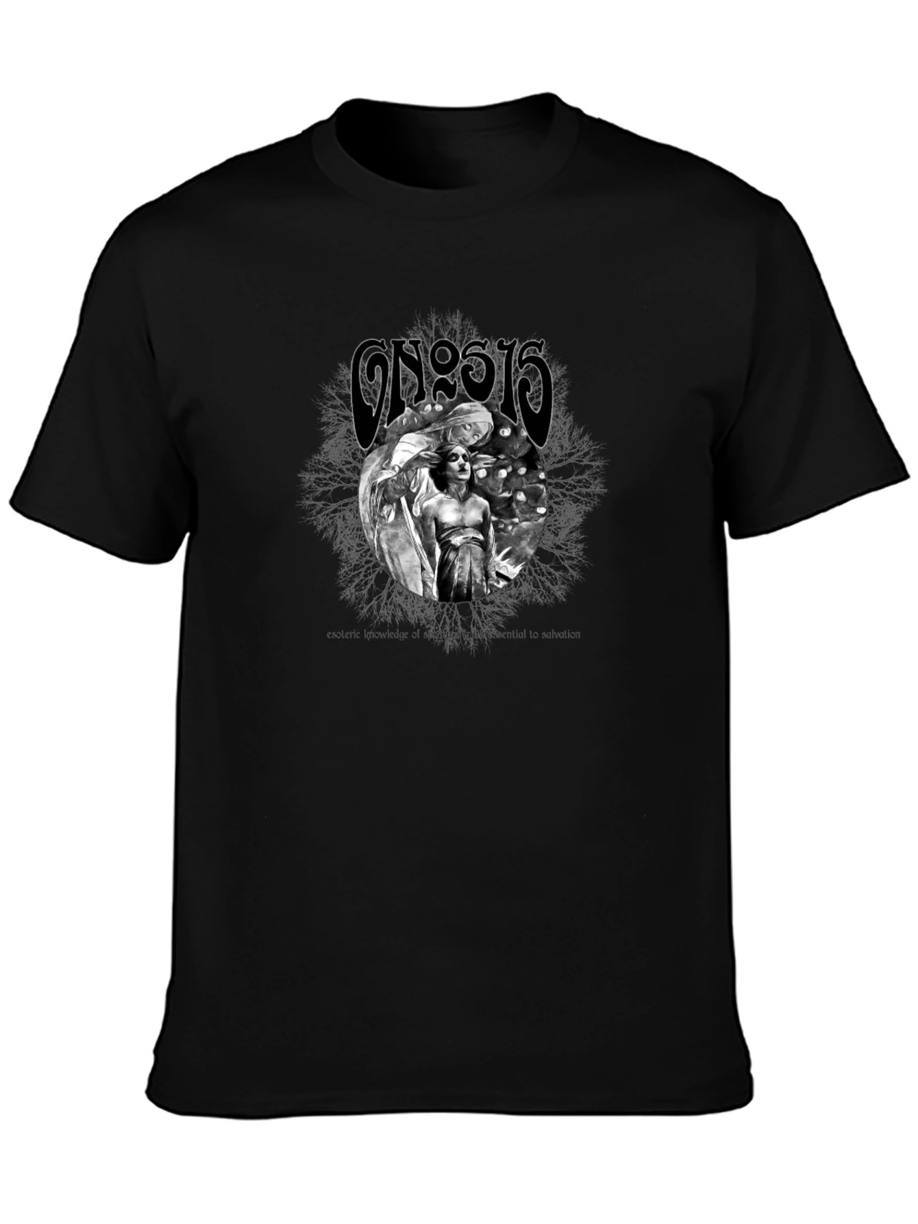 Ghost T-Shirt - Black Graphic Tee