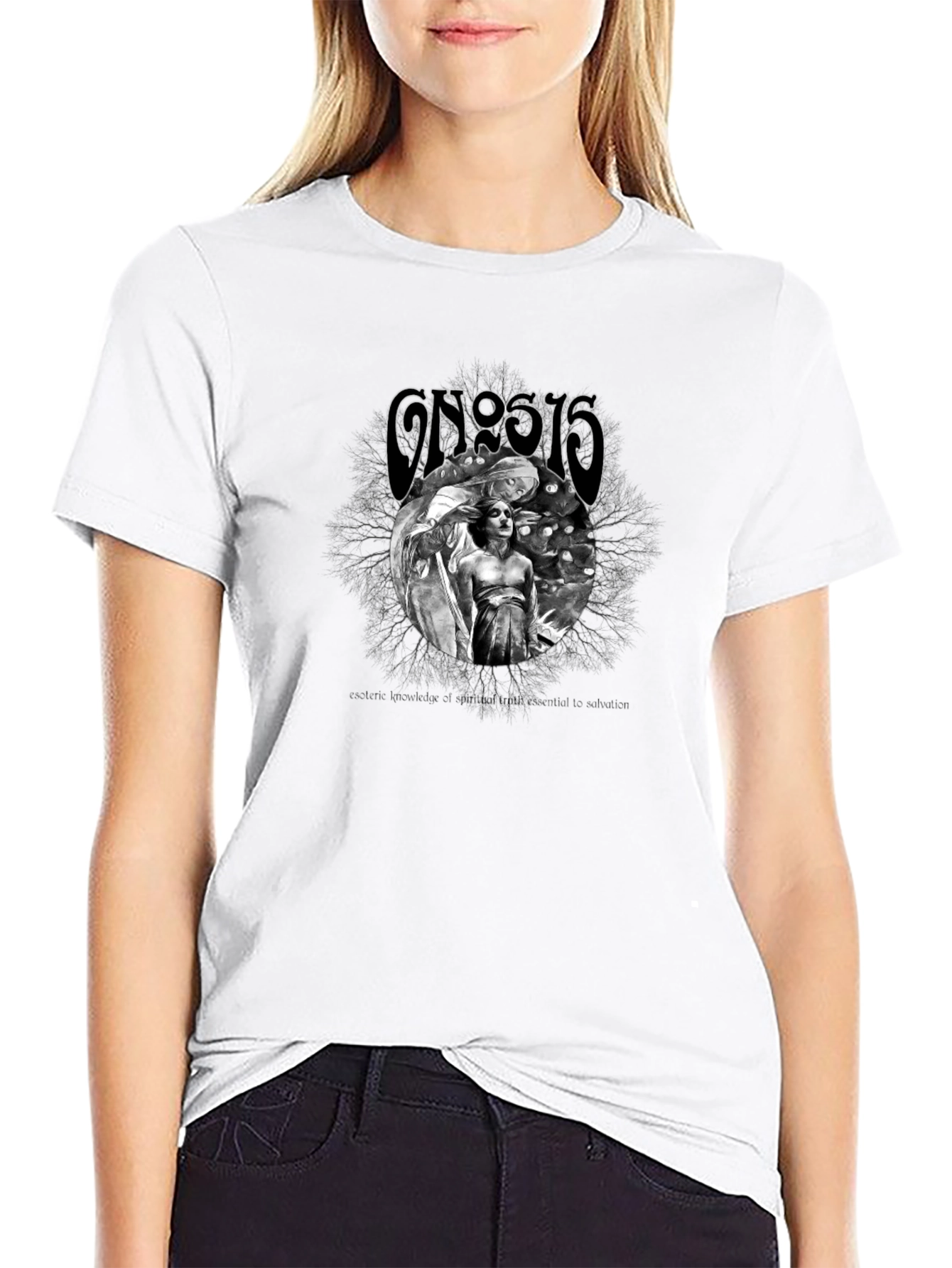 Ghost T-Shirt - Black Graphic Tee