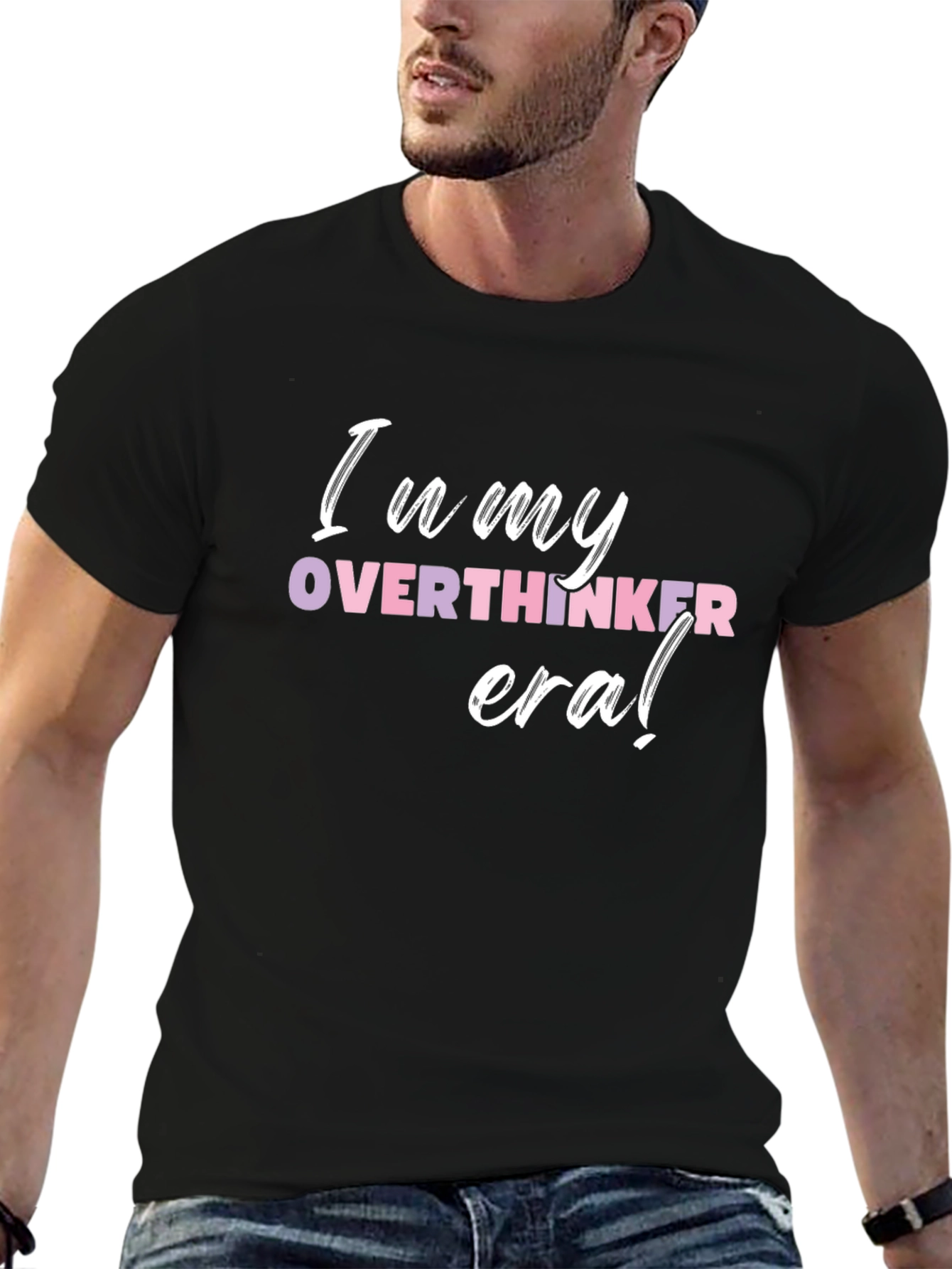 In My Overthinker Era T-Shirt - Black