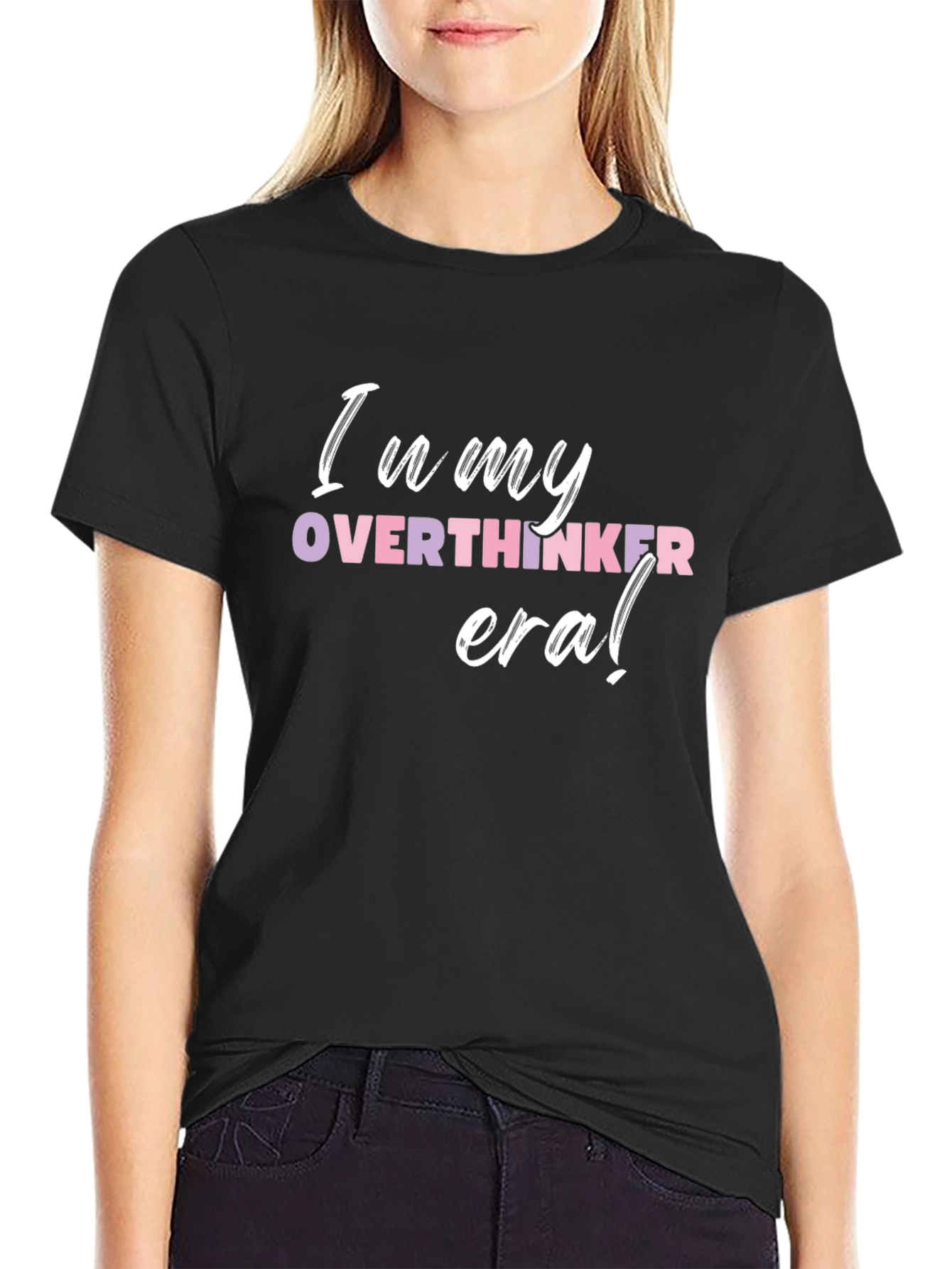 In My Overthinker Era T-Shirt - Black