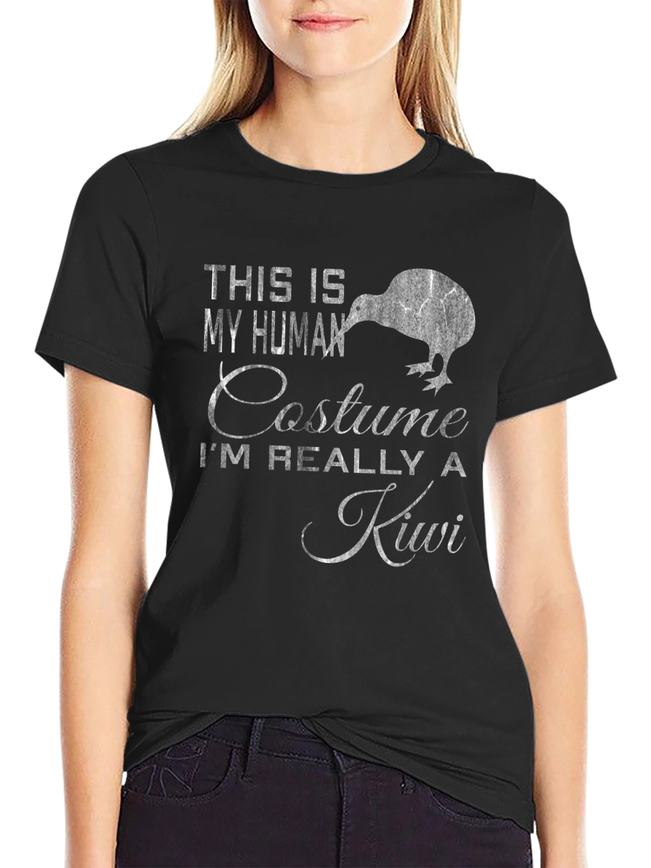 Human Costume Im Really a Kiwi T-Shirt