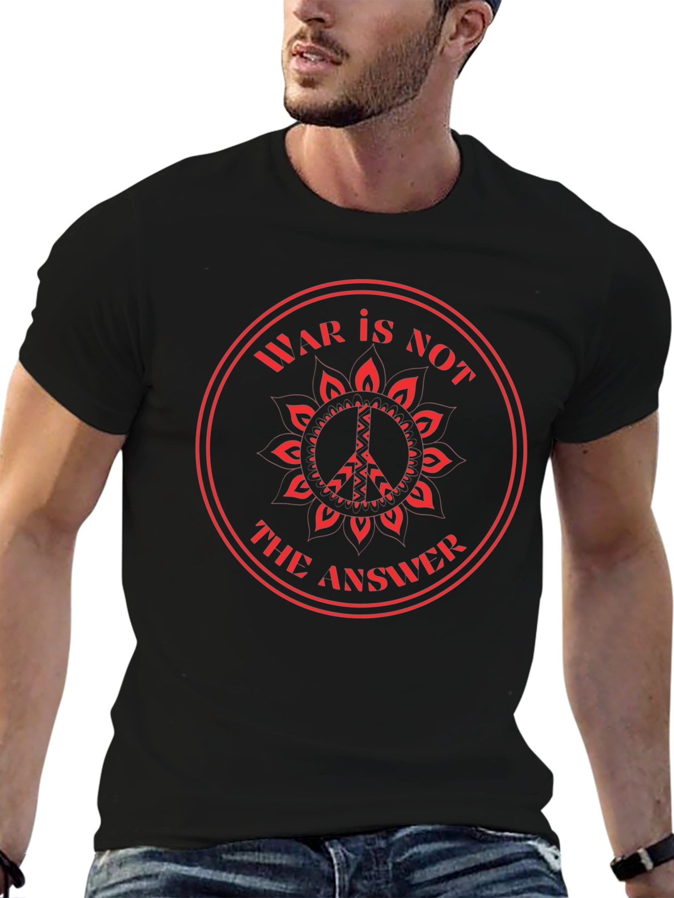 War is Not the Answer Graphic Tee