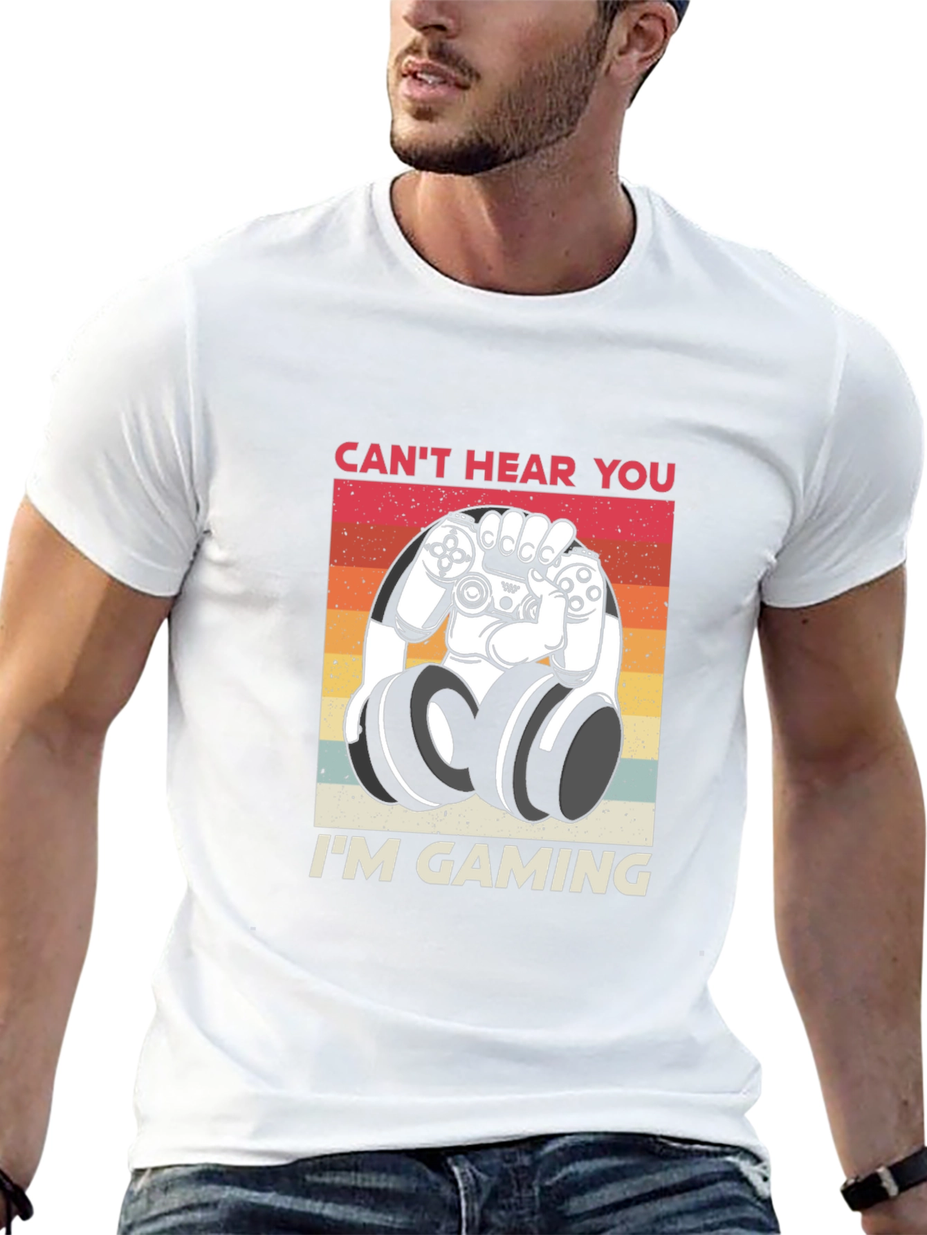 Gamer Mode T-Shirt - Cant Hear You Im Gaming