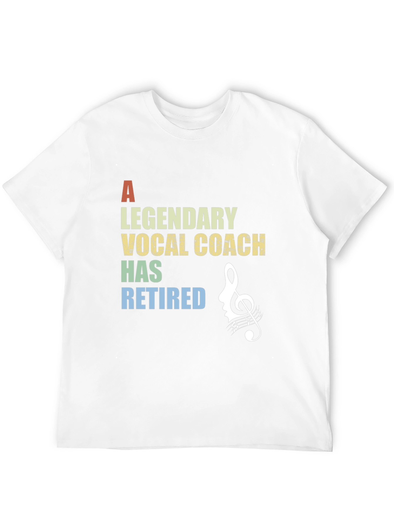 Legendary Vocal Coach Retirement T-Shirt