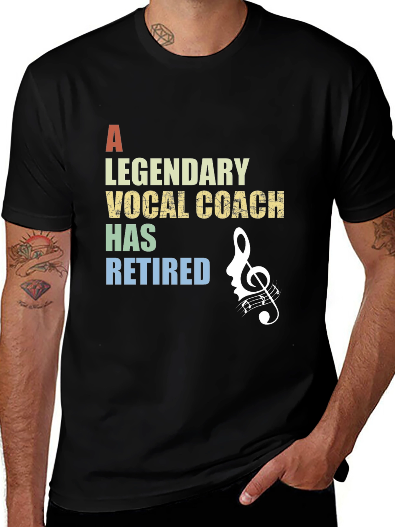 Legendary Vocal Coach Retirement T-Shirt