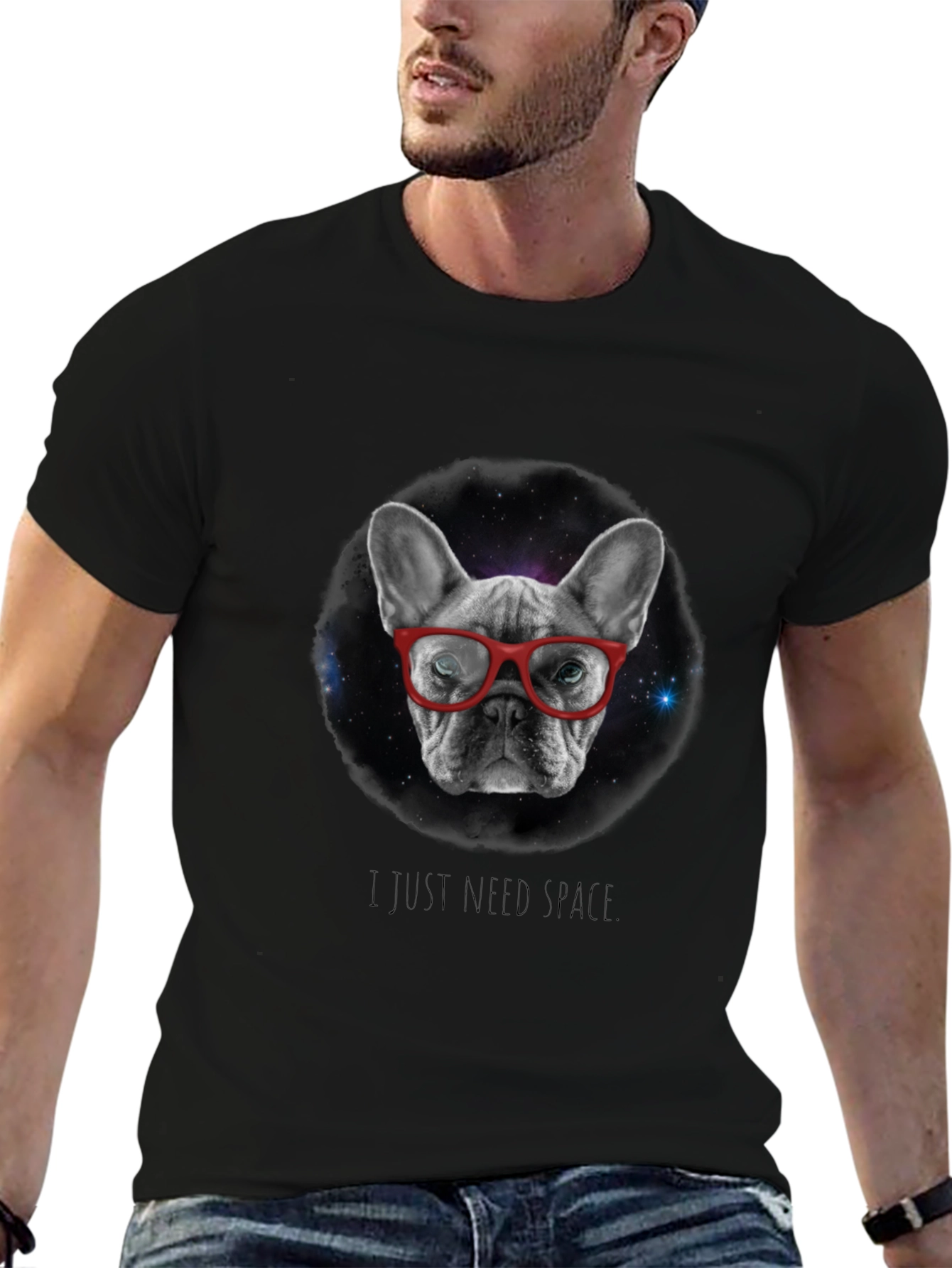 Space Dog T-Shirt - Unisex Graphic Tee