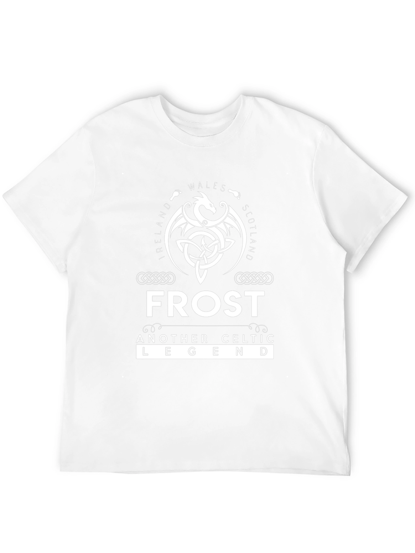 Frost Celtic Legend Black Graphic Tee