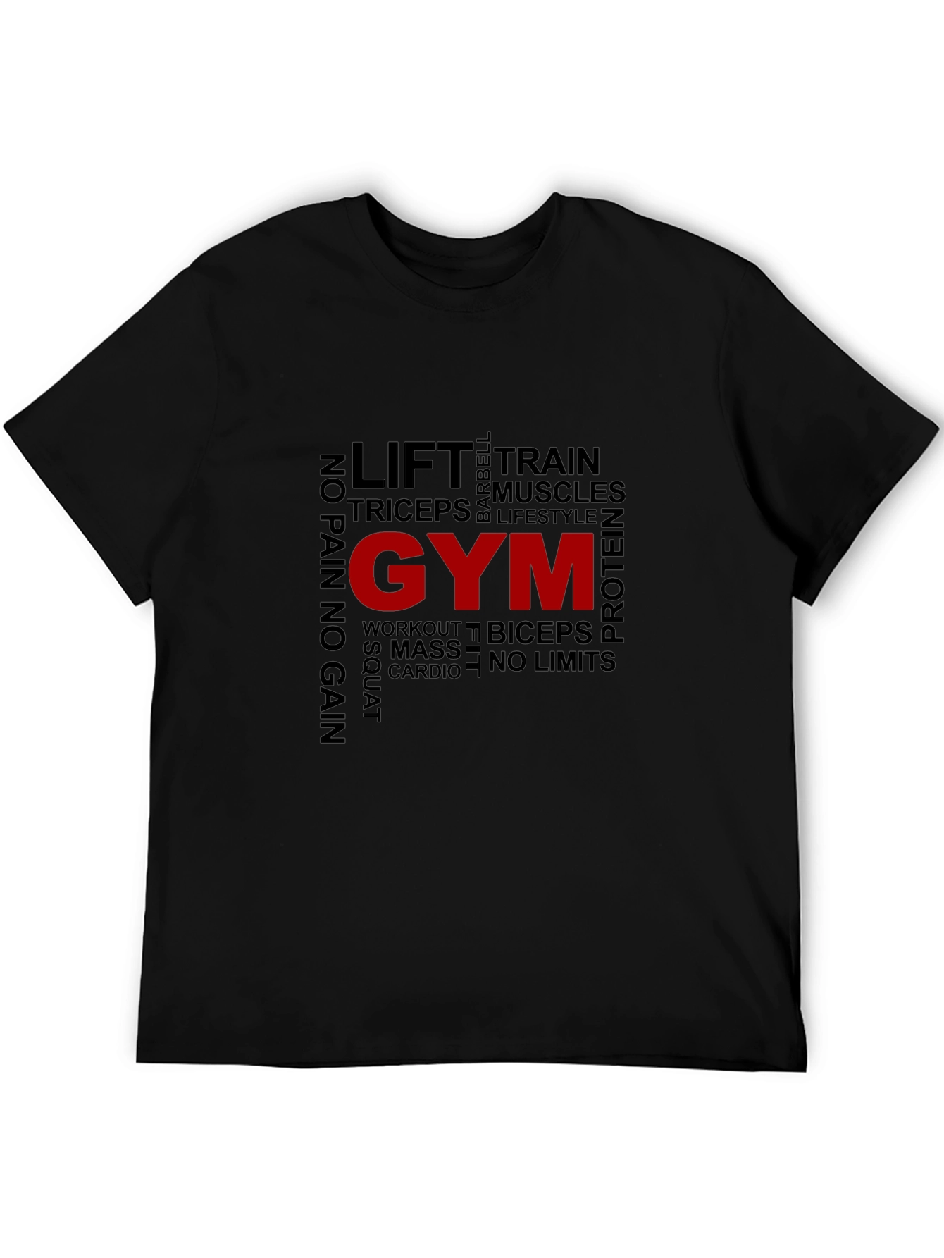 Gym Motivation T-Shirt - Lift Train Workout