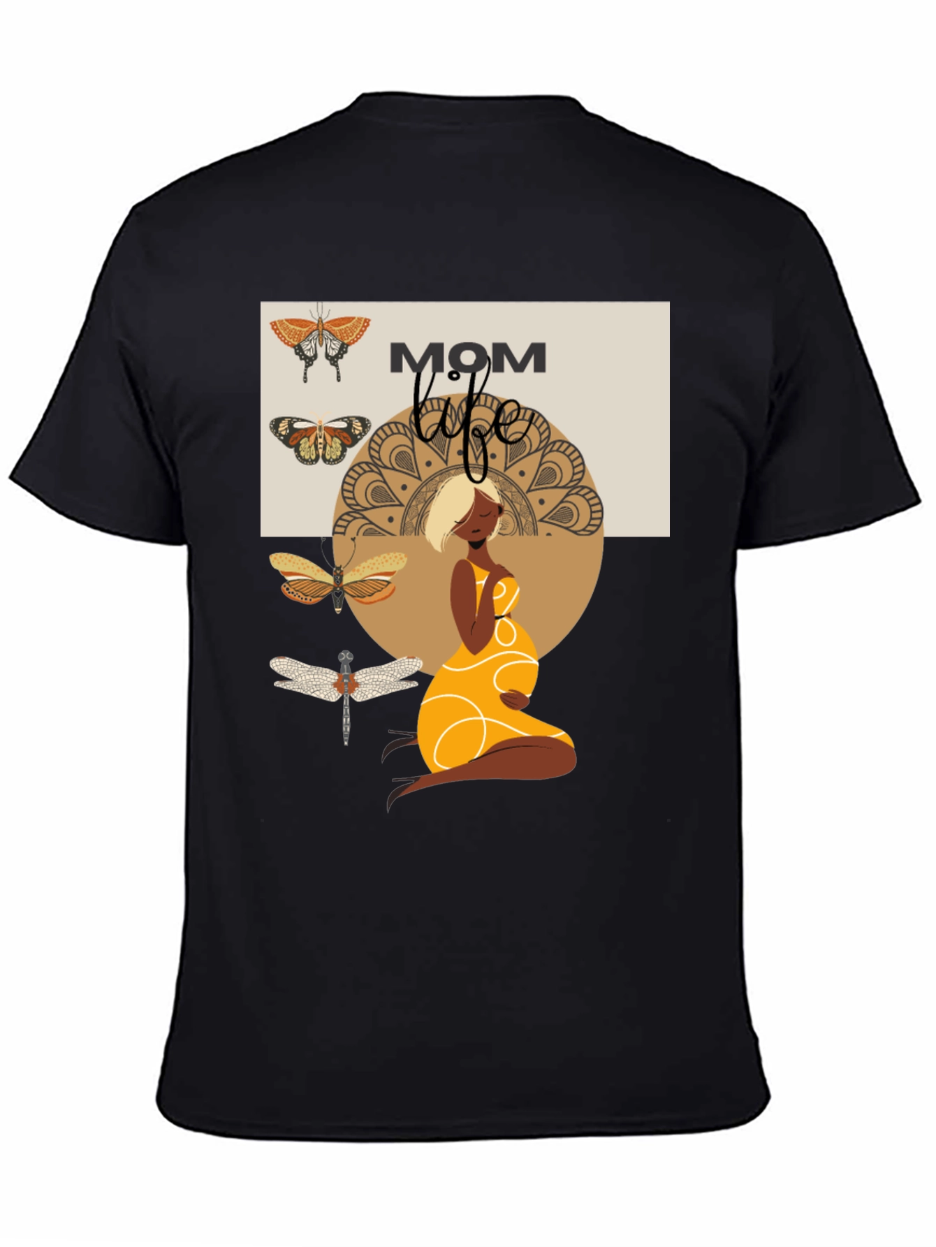 Mom Life Graphic Tee - Maternity T-Shirt