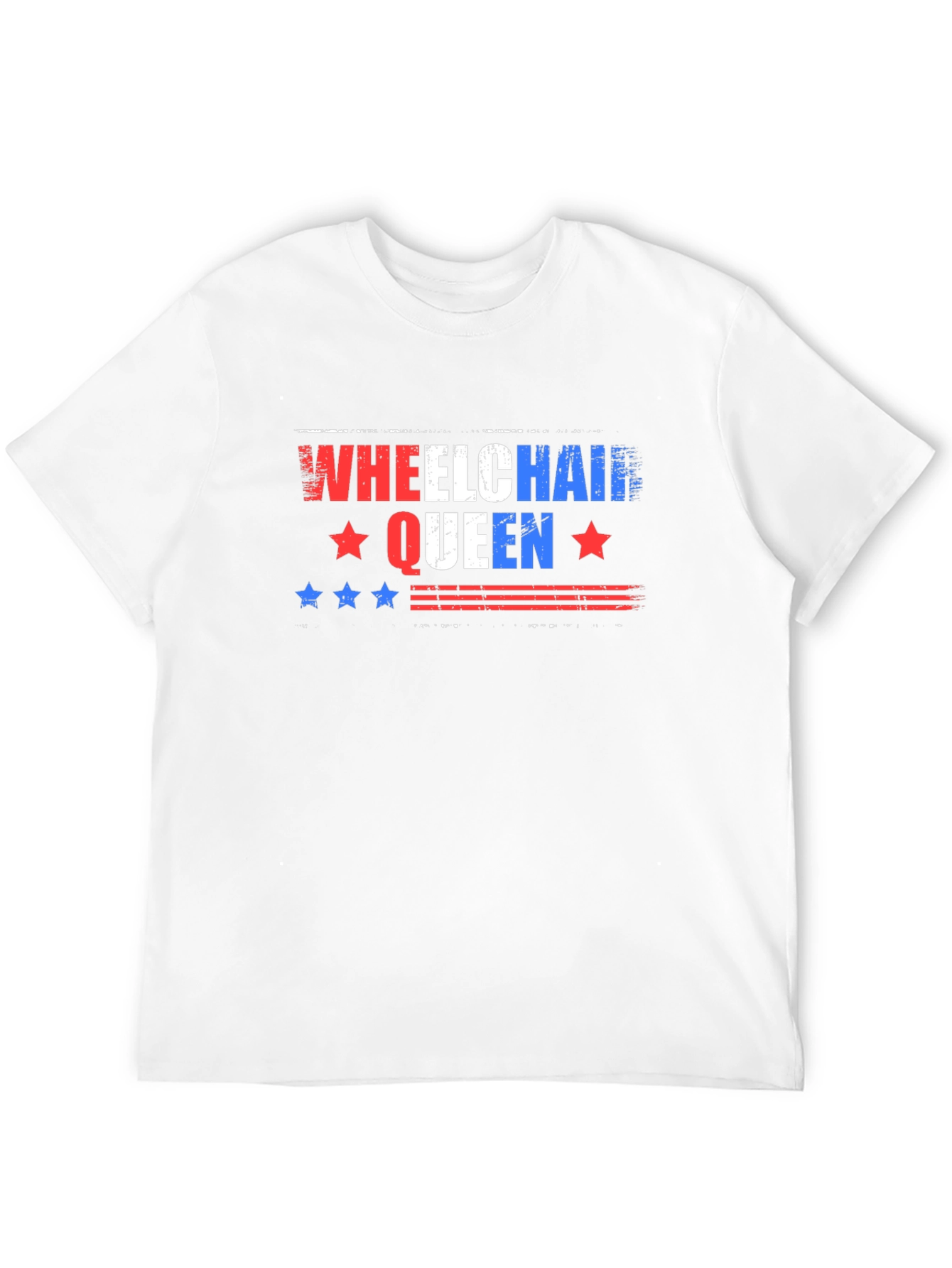 Wheelchair Queen Graphic T-Shirt