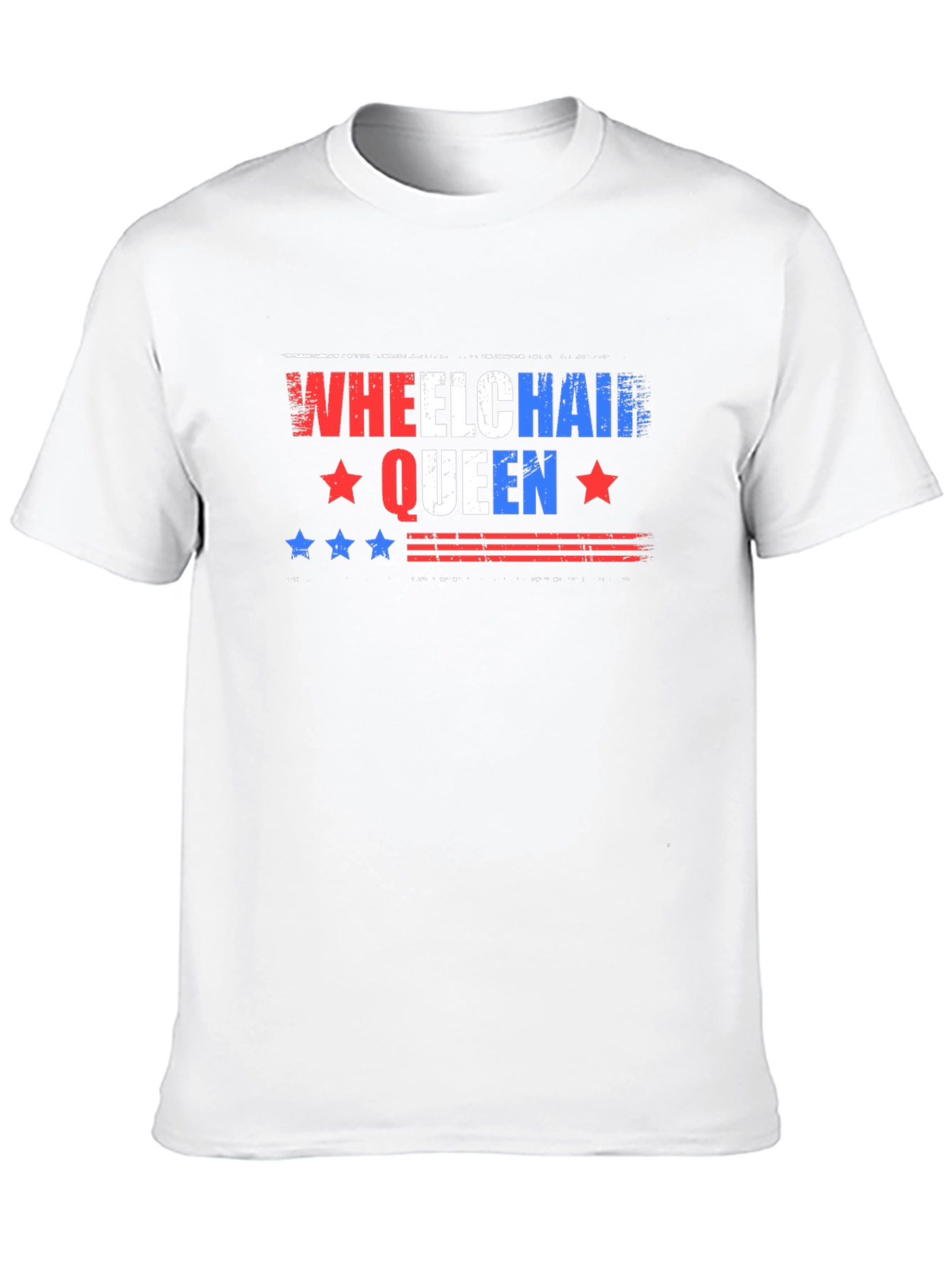 Wheelchair Queen Graphic T-Shirt