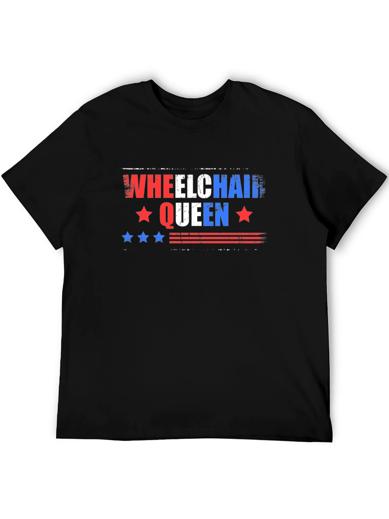 Wheelchair Queen Graphic T-Shirt