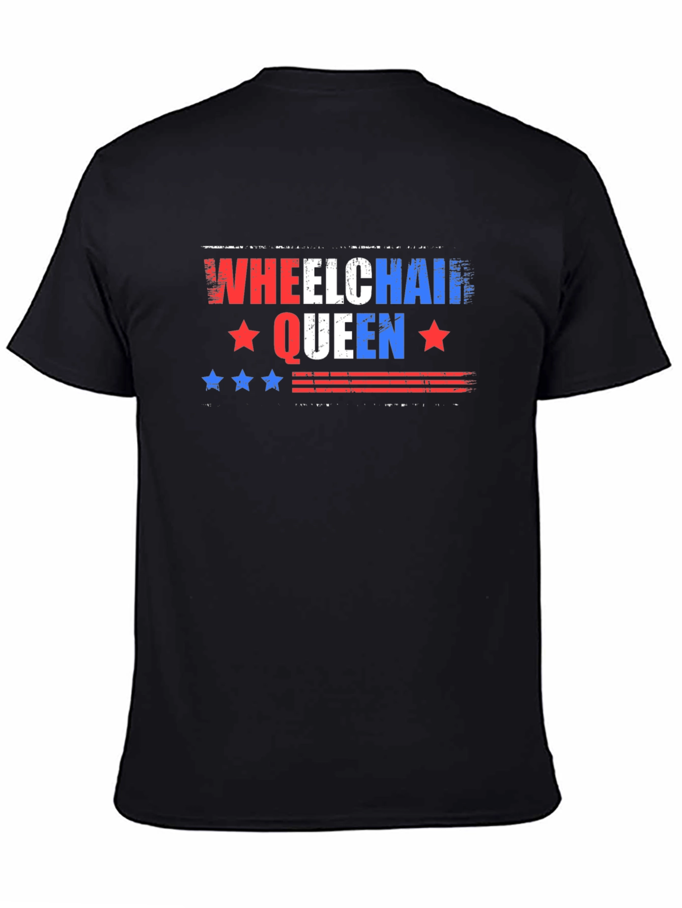 Wheelchair Queen Graphic T-Shirt