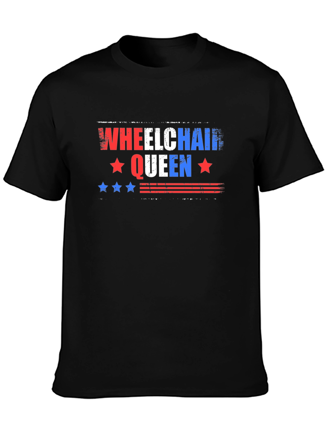 Wheelchair Queen Graphic T-Shirt