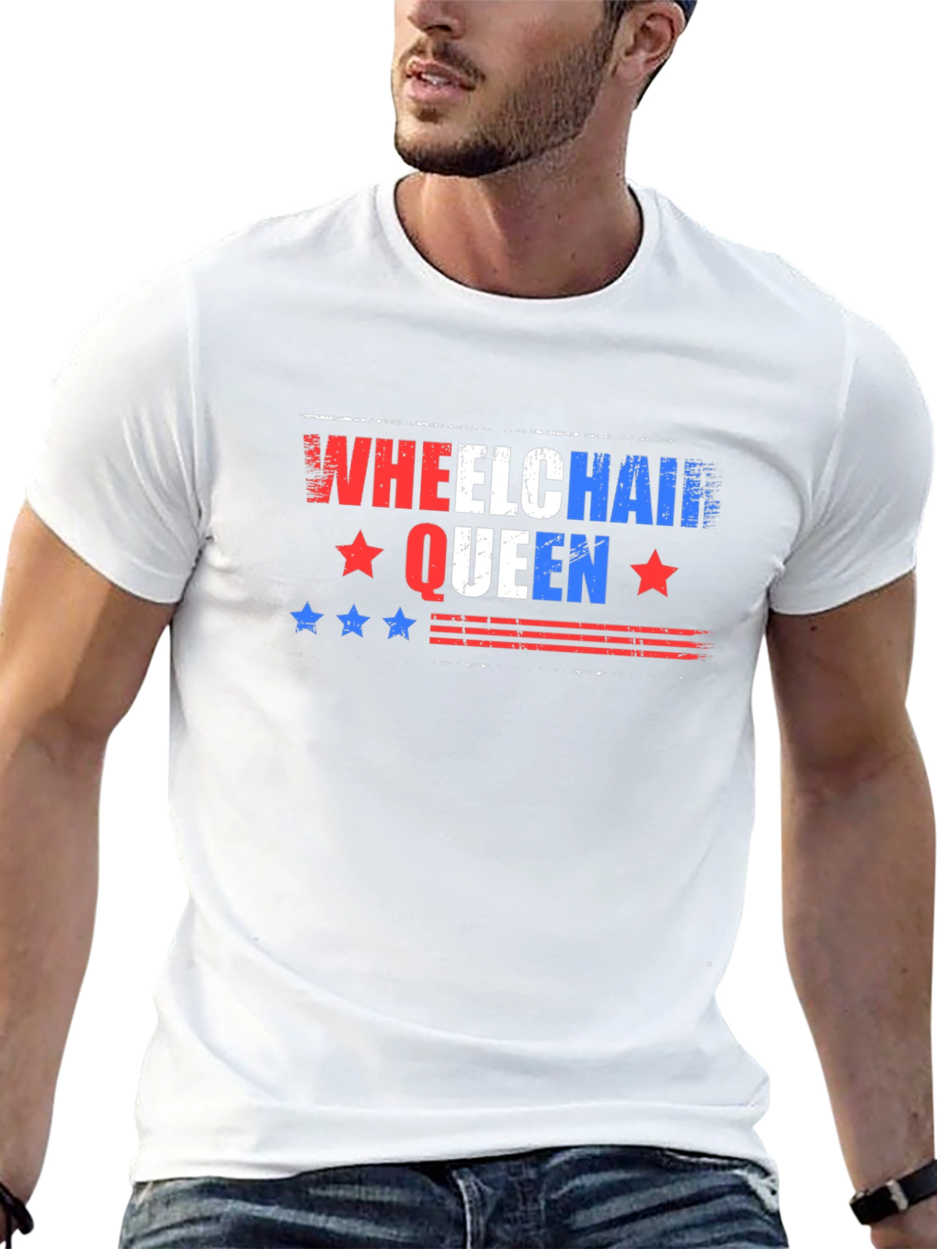 Wheelchair Queen Graphic T-Shirt